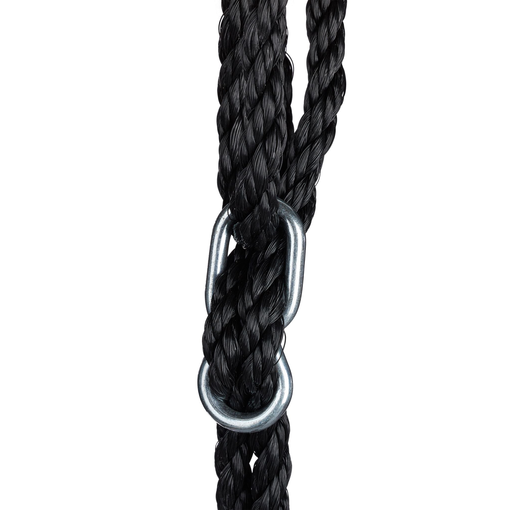 Nestschaukel mit Netz 120cm Schwarz von Relaxdays