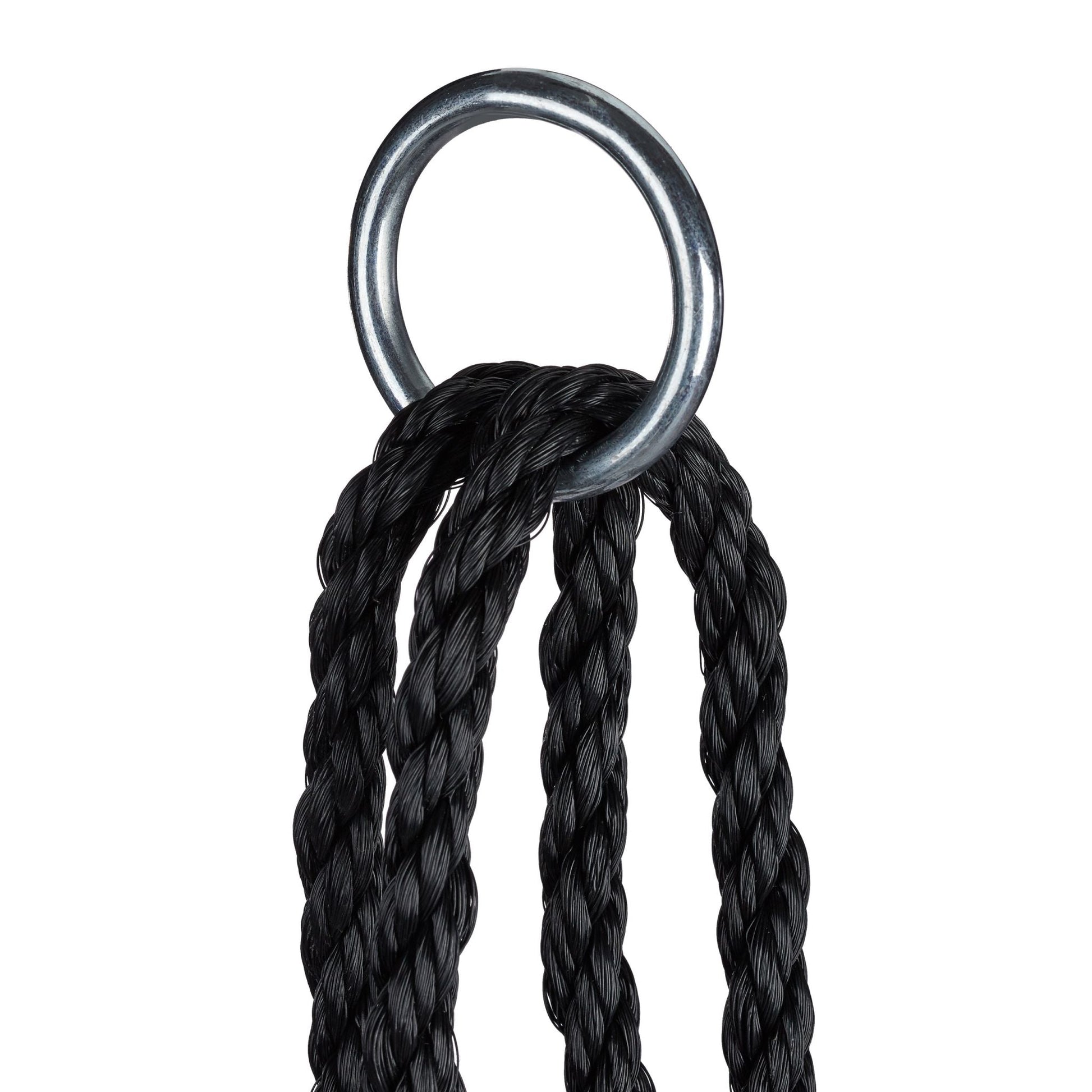 Nestschaukel mit Netz 120cm Schwarz von Relaxdays