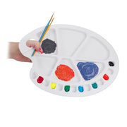 Mischpalette für Farben Weiss von Relaxdays