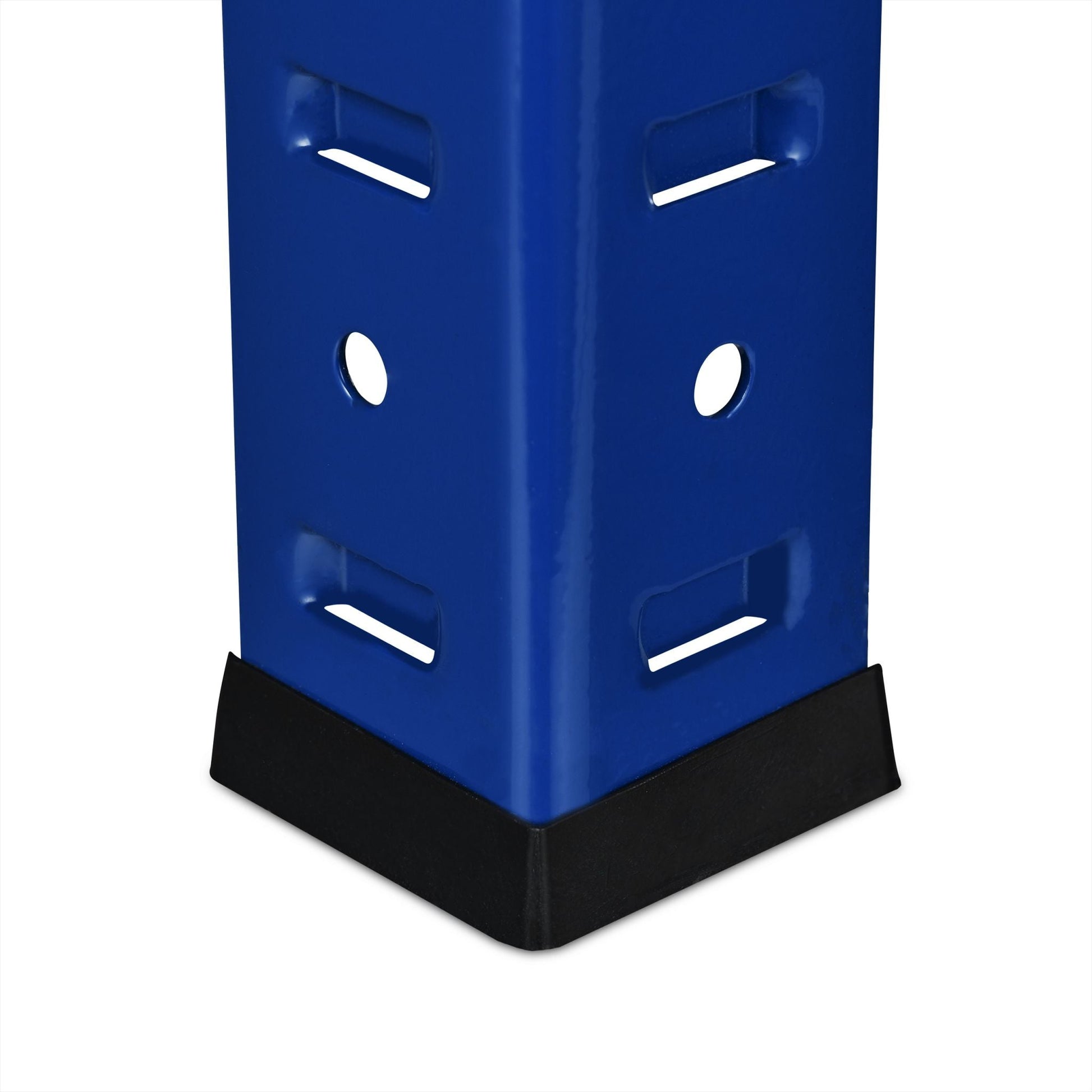 Schwerlastregal mit Werkbank blau Blau-Hellbraun von Relaxdays