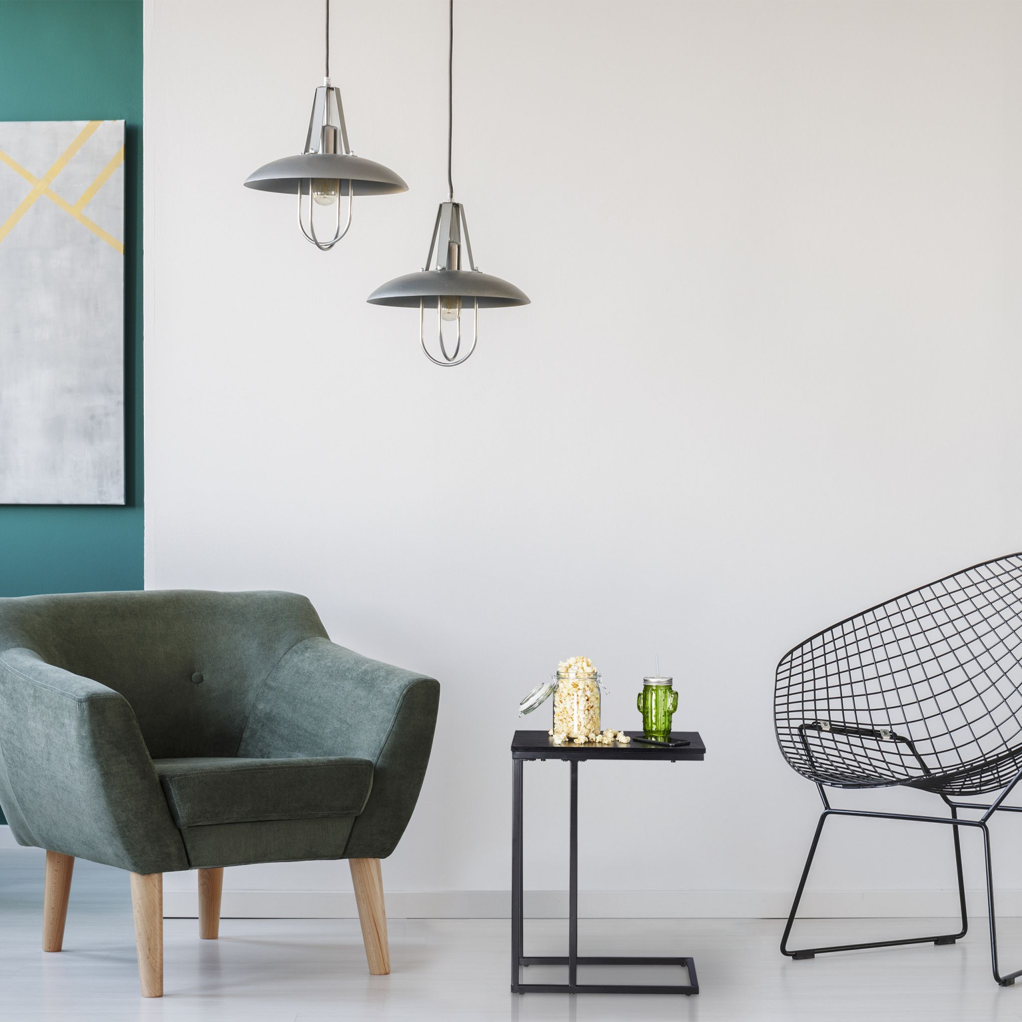 Beistelltisch Schwarz von Relaxdays