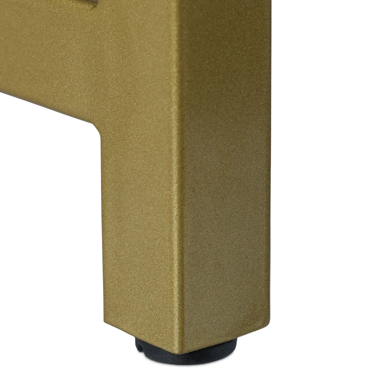 Couchtisch Glas Schwarz & Gold Gold-Schwarz von Relaxdays