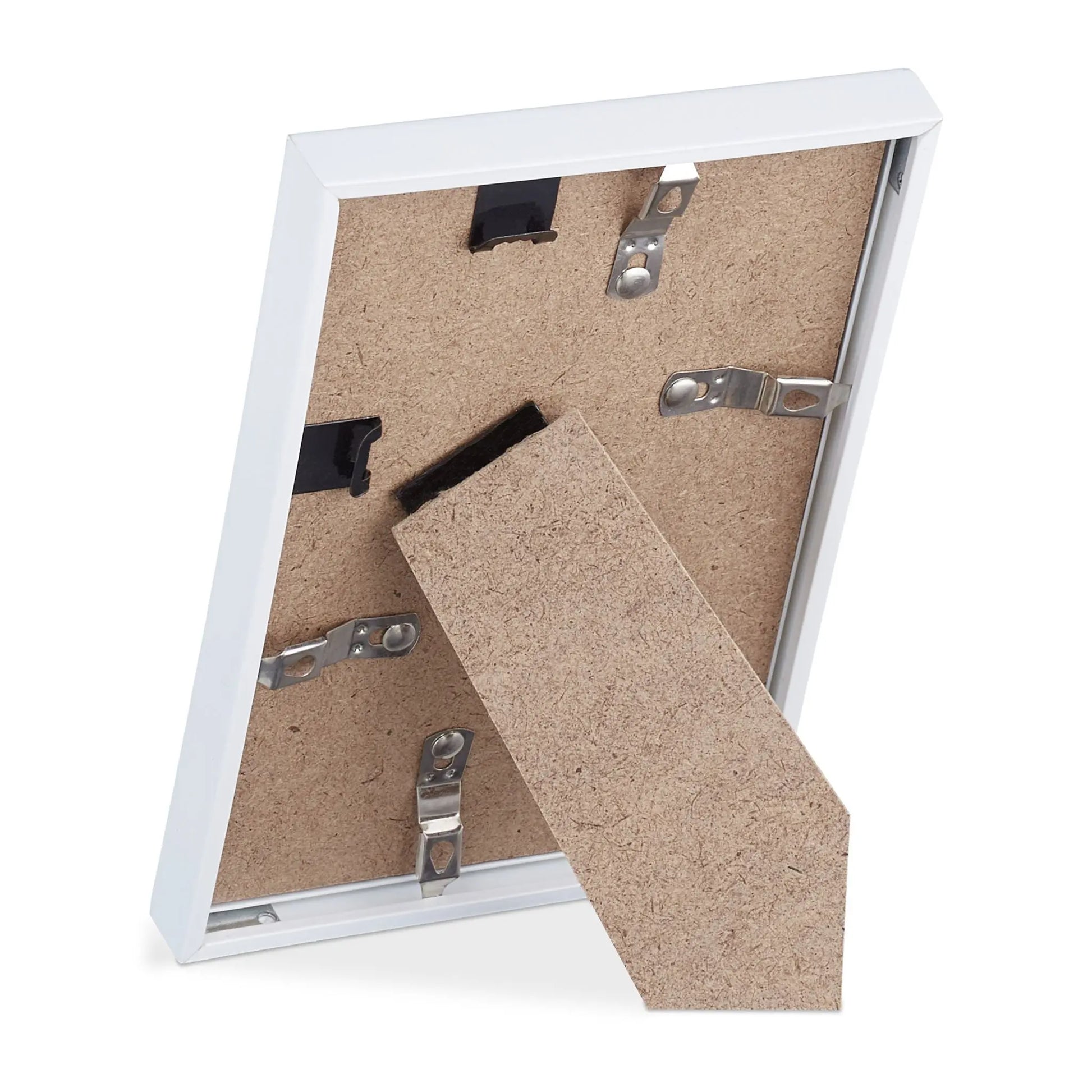 Bilderrahmen 2er-Set 10 x 15 cm Weiss von Relaxdays