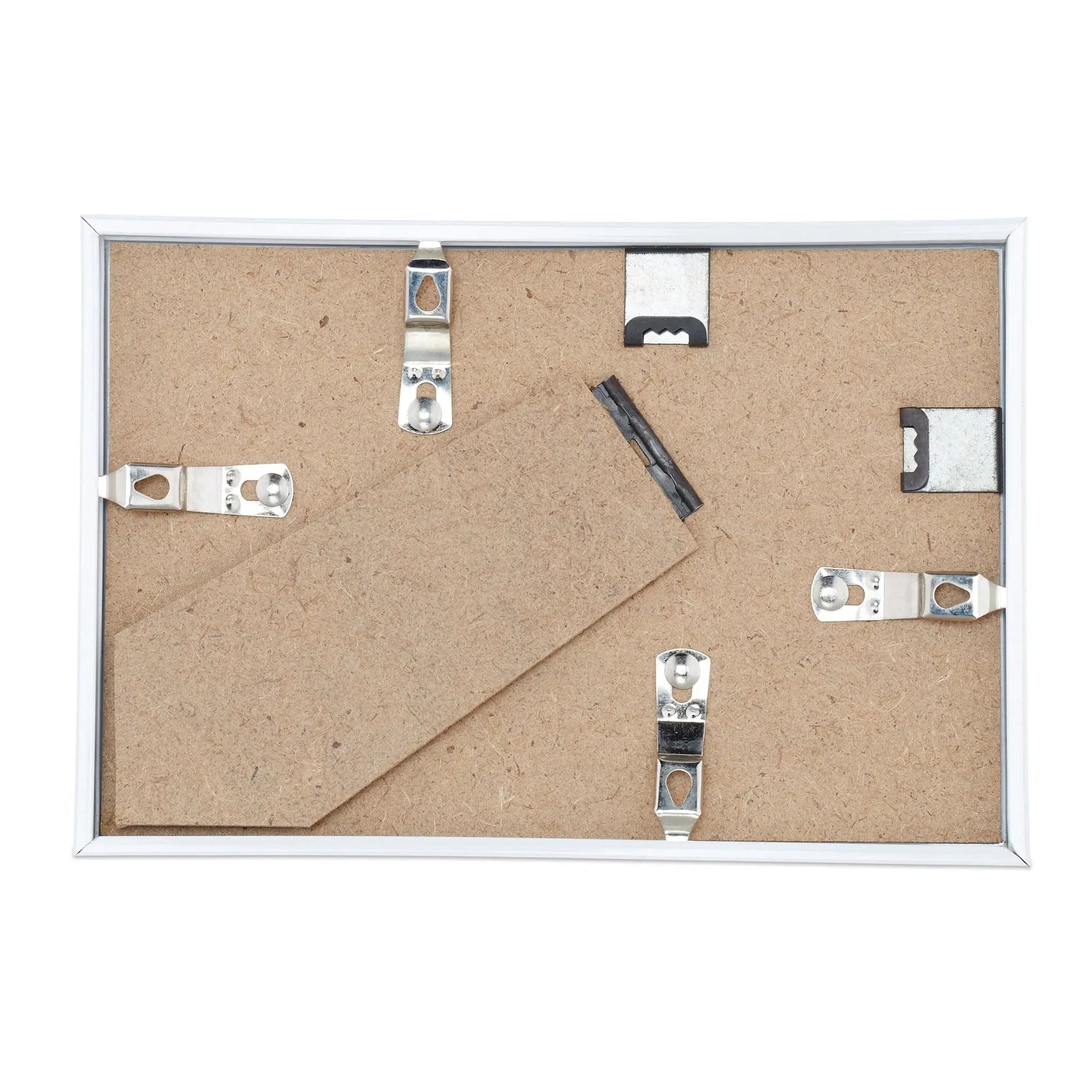 Bilderrahmen 2er-Set 10 x 15 cm Weiss von Relaxdays