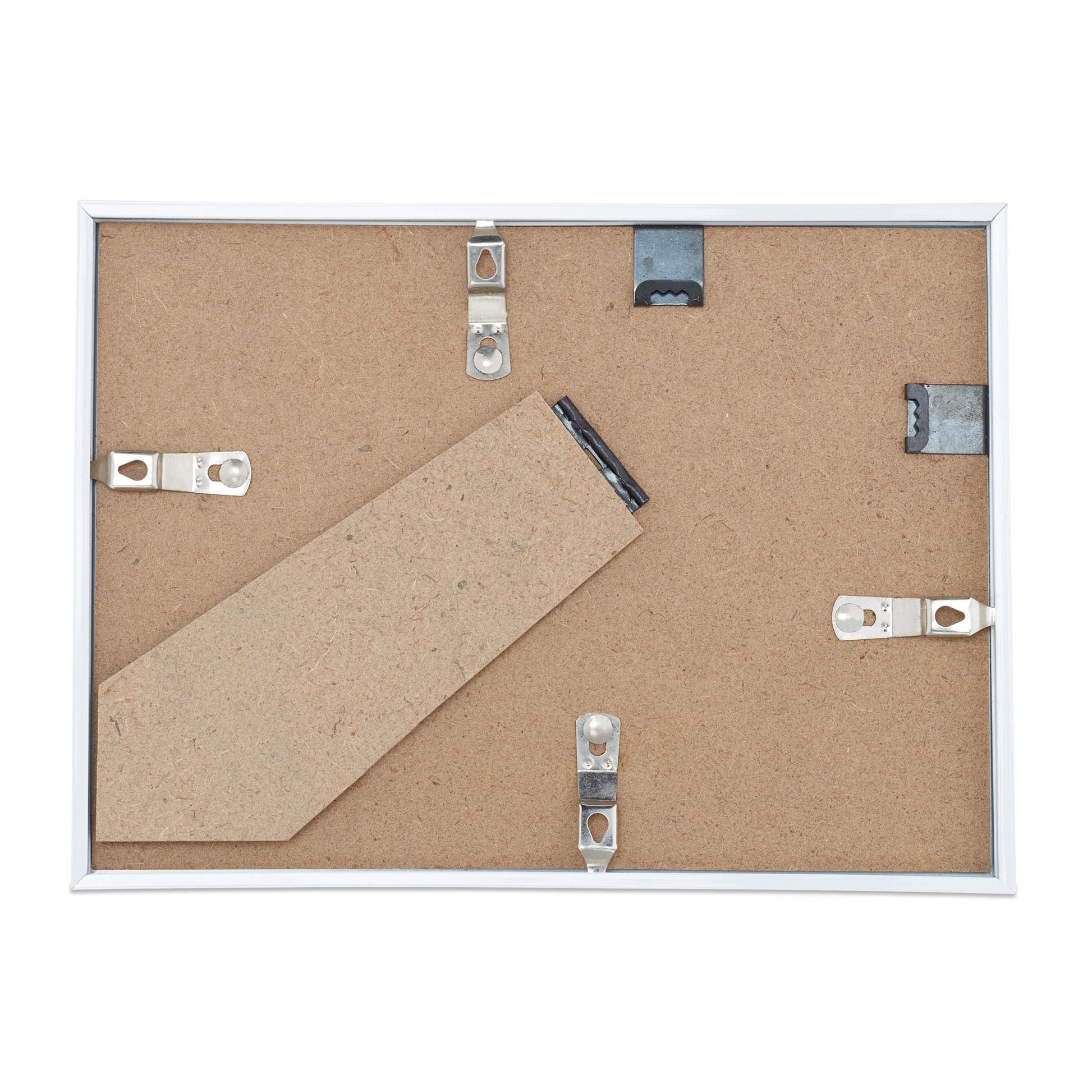 Bilderrahmen 2er-Set 13 x 18 cm Weiss von Relaxdays