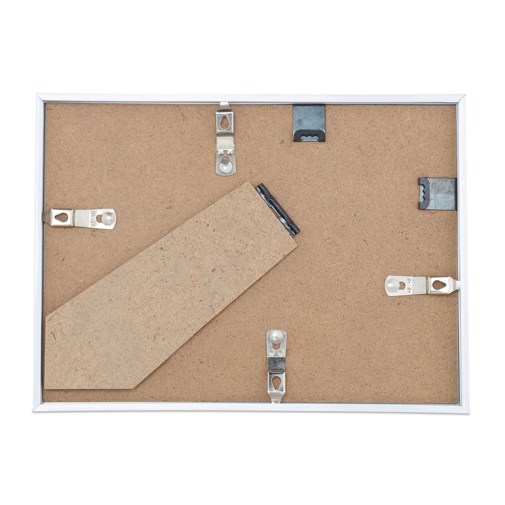 Bilderrahmen 2er-Set 13 x 18 cm Weiss von Relaxdays