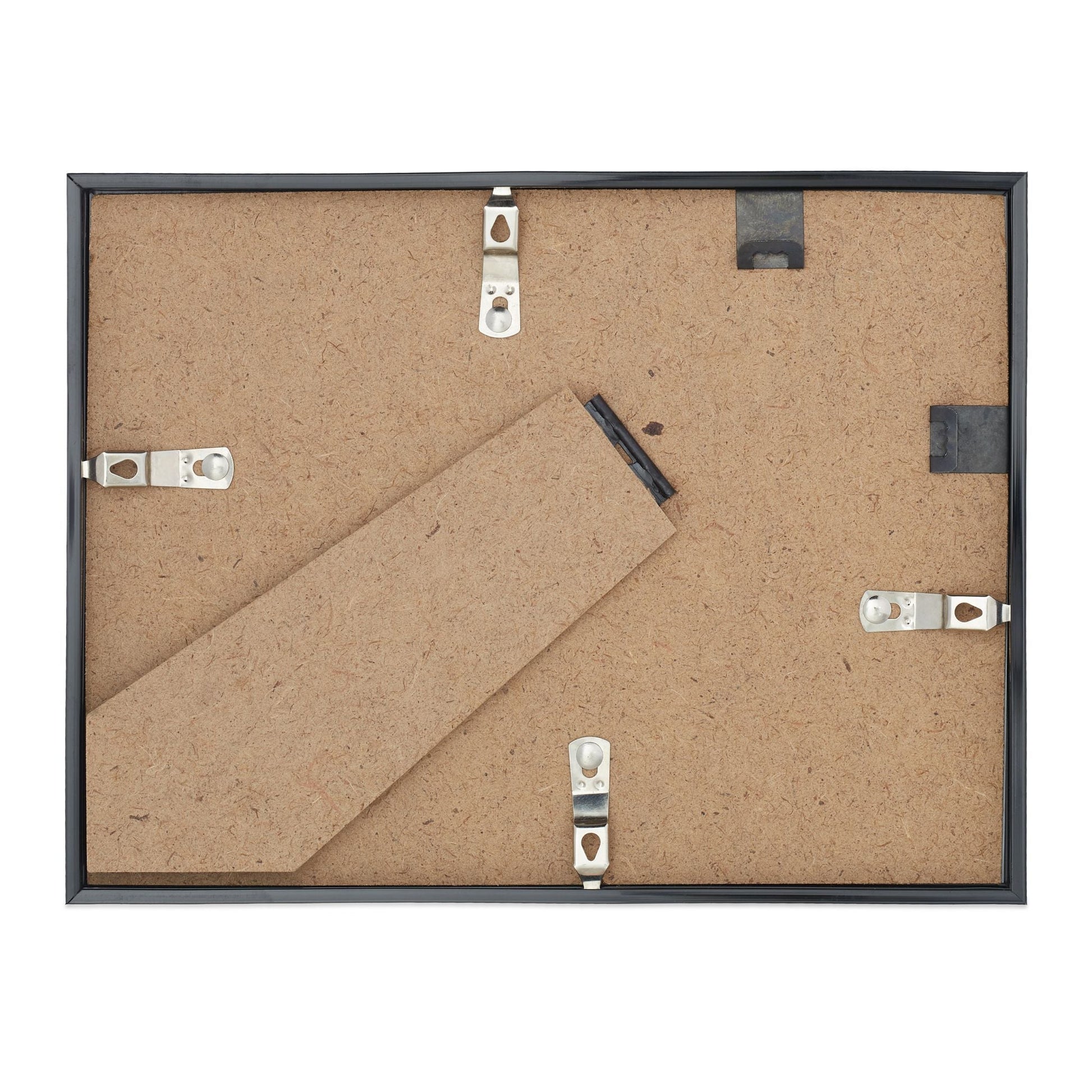 Bilderrahmen 2er-Set 15 x 20 cm Weiss-Schwarz von Relaxdays