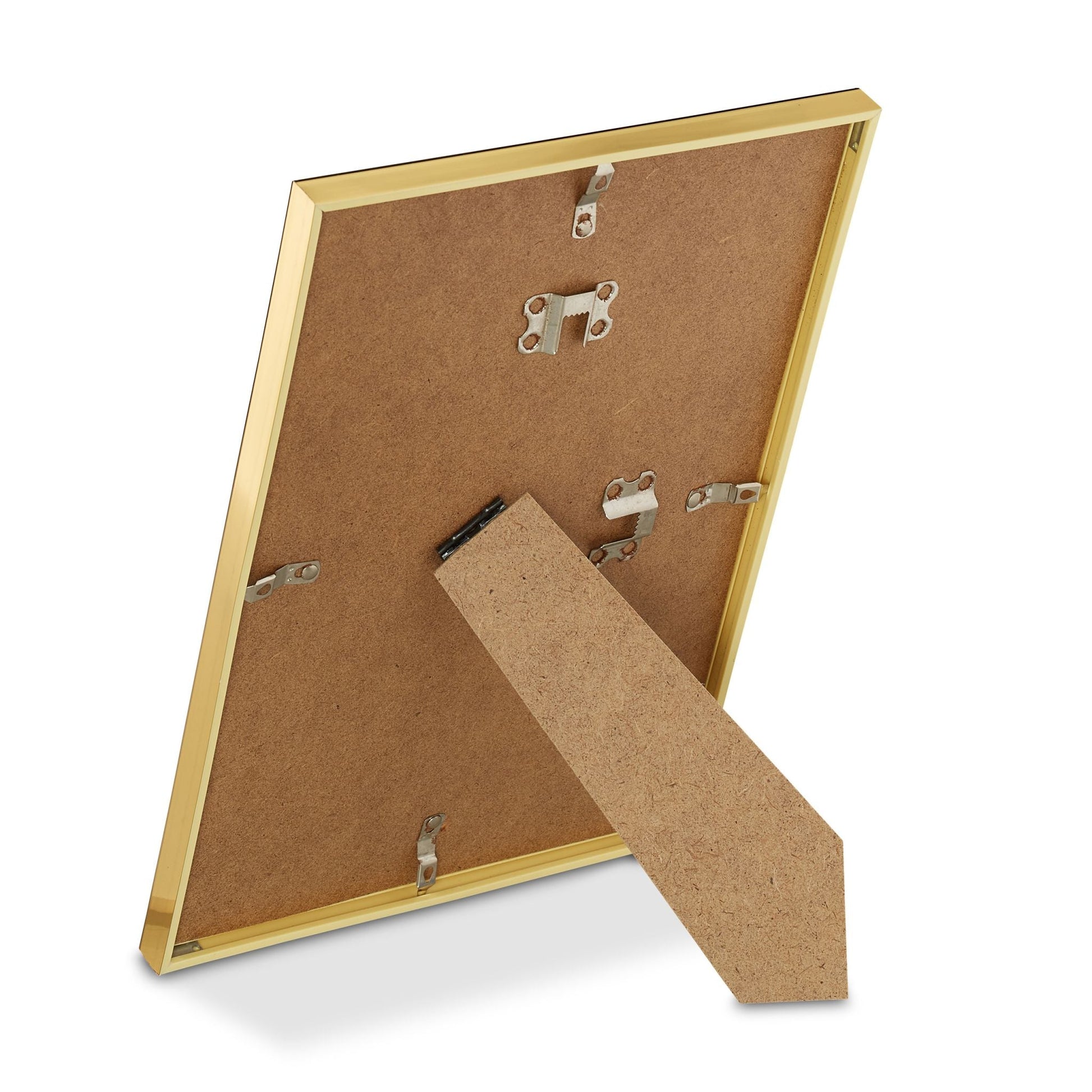 Bilderrahmen 2er-Set 20x30 cm Weiss-Gold von Relaxdays
