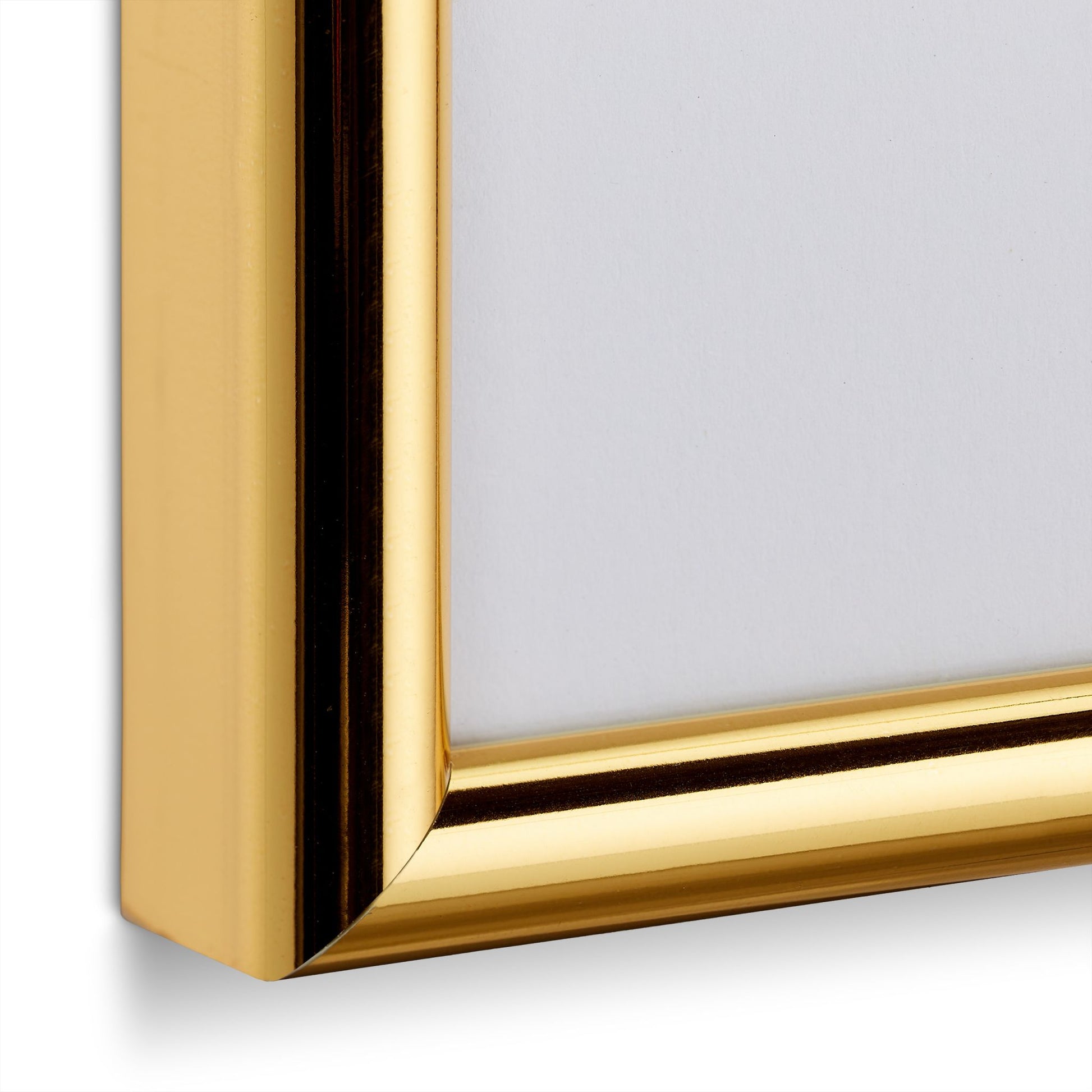 Bilderrahmen 2er-Set 20x30 cm Weiss-Gold von Relaxdays
