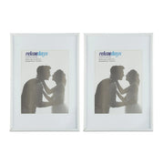 Bilderrahmen 2er-Set 20x30 cm Weiss von Relaxdays