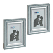 Bilderrahmen 13x18 cm 2er-Set Silber von Relaxdays