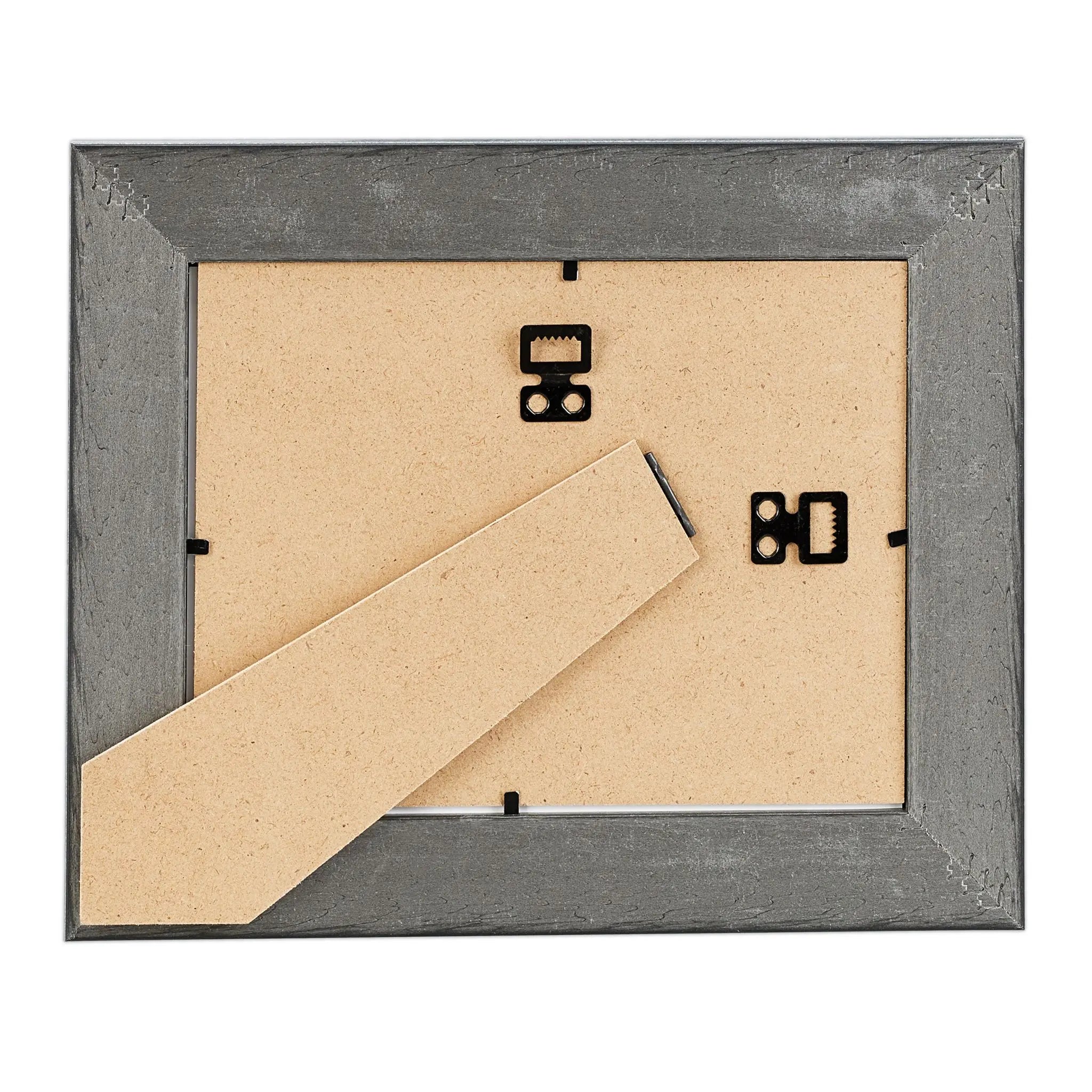 Bilderrahmen 15x20 cm 2er-Set Silber von Relaxdays