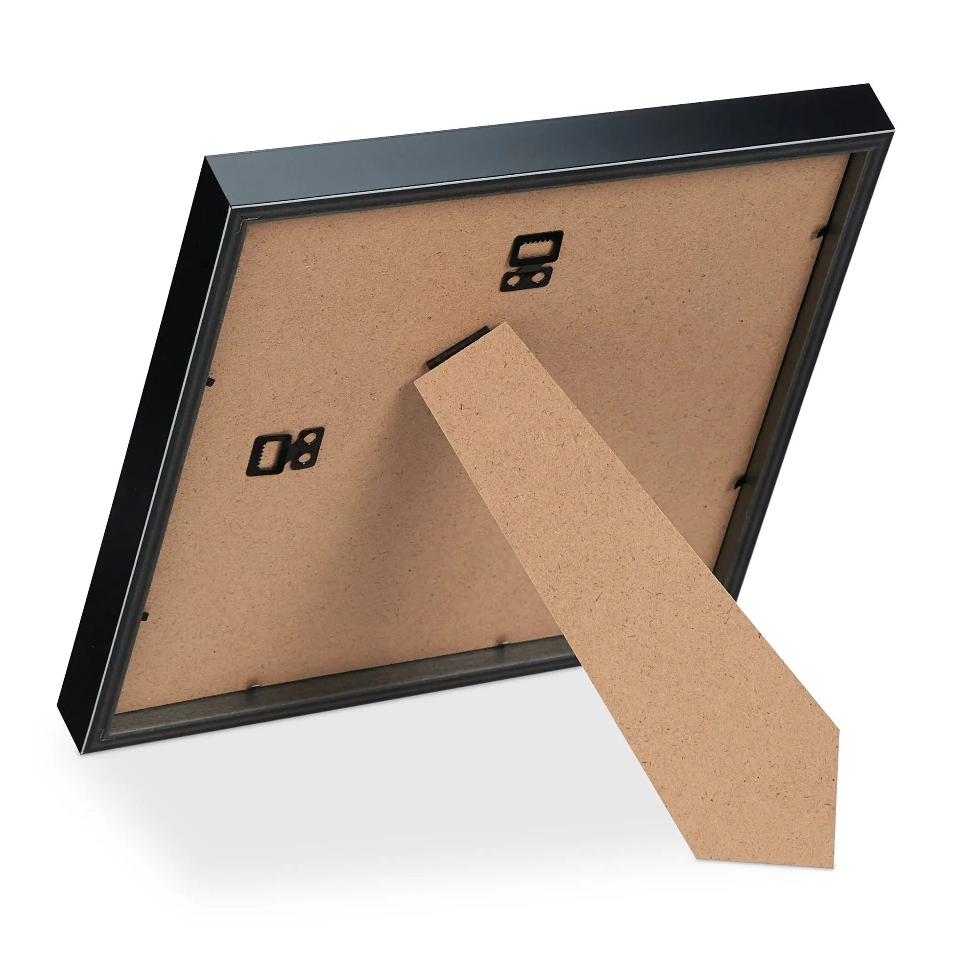 Bilderrahmen 25x25 cm 2er-Set Schwarz von Relaxdays