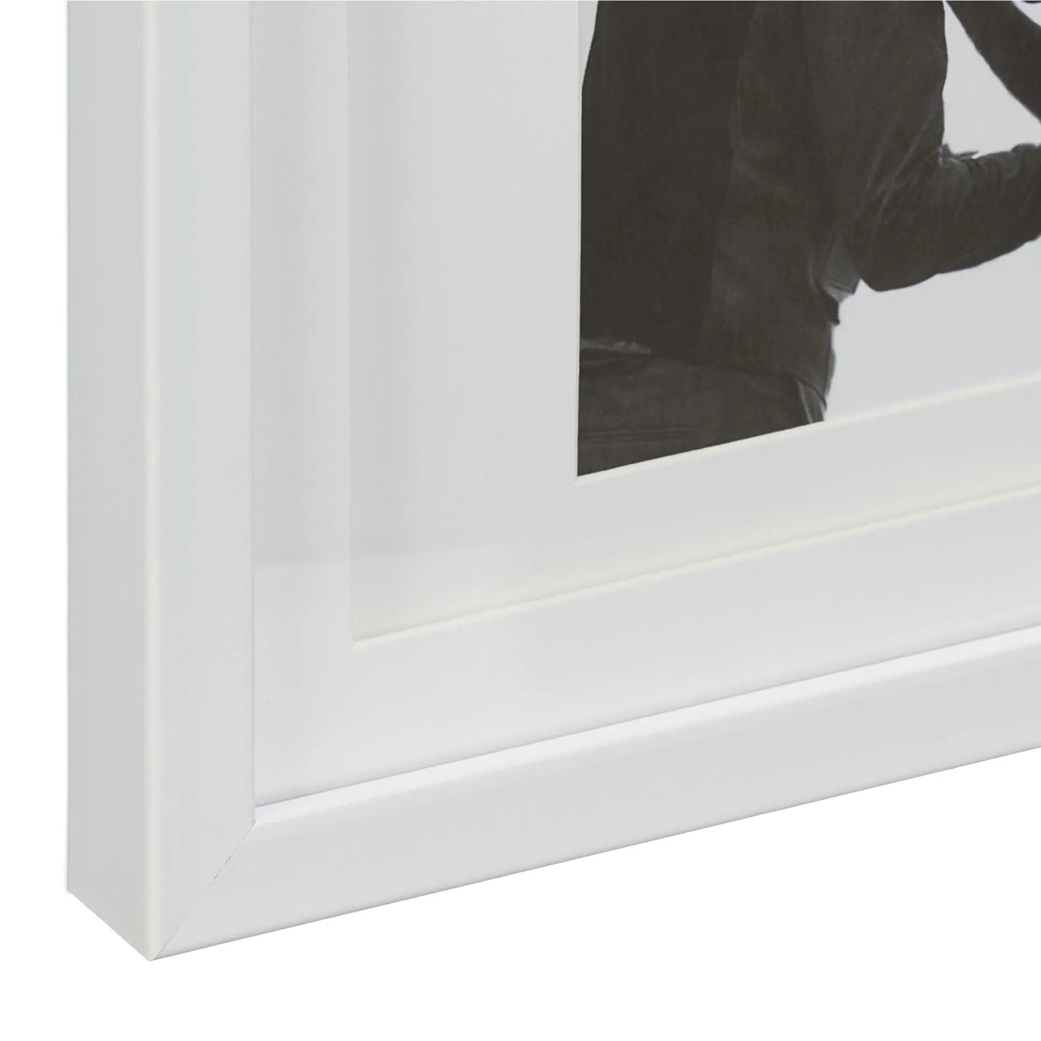 Bilderrahmen 25x25 cm 2er-Set Weiss von Relaxdays