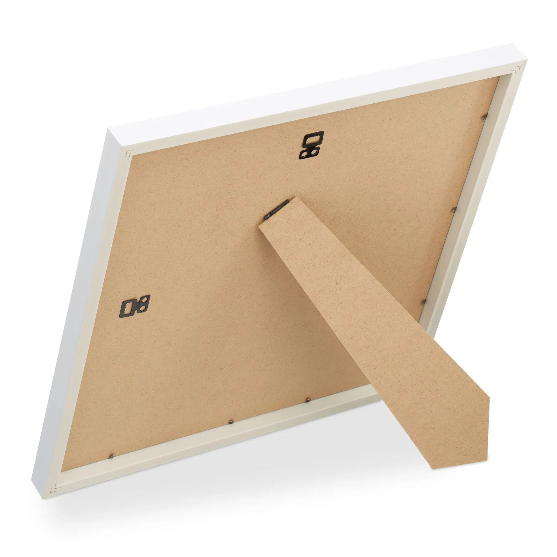 Bilderrahmen 38,5 x 38,5 cm 2er-Set Weiss von Relaxdays