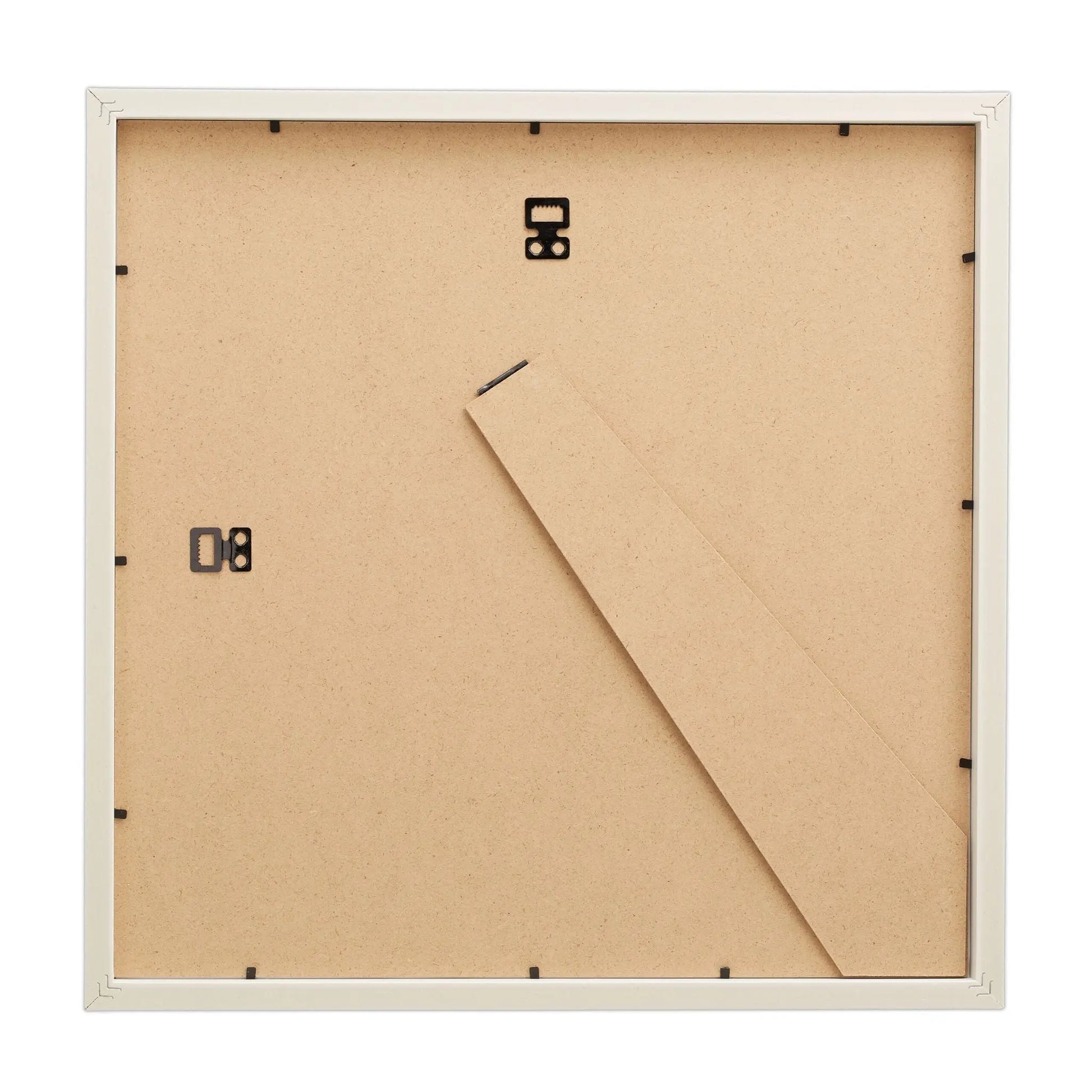 Bilderrahmen 38,5 x 38,5 cm 2er-Set Weiss von Relaxdays