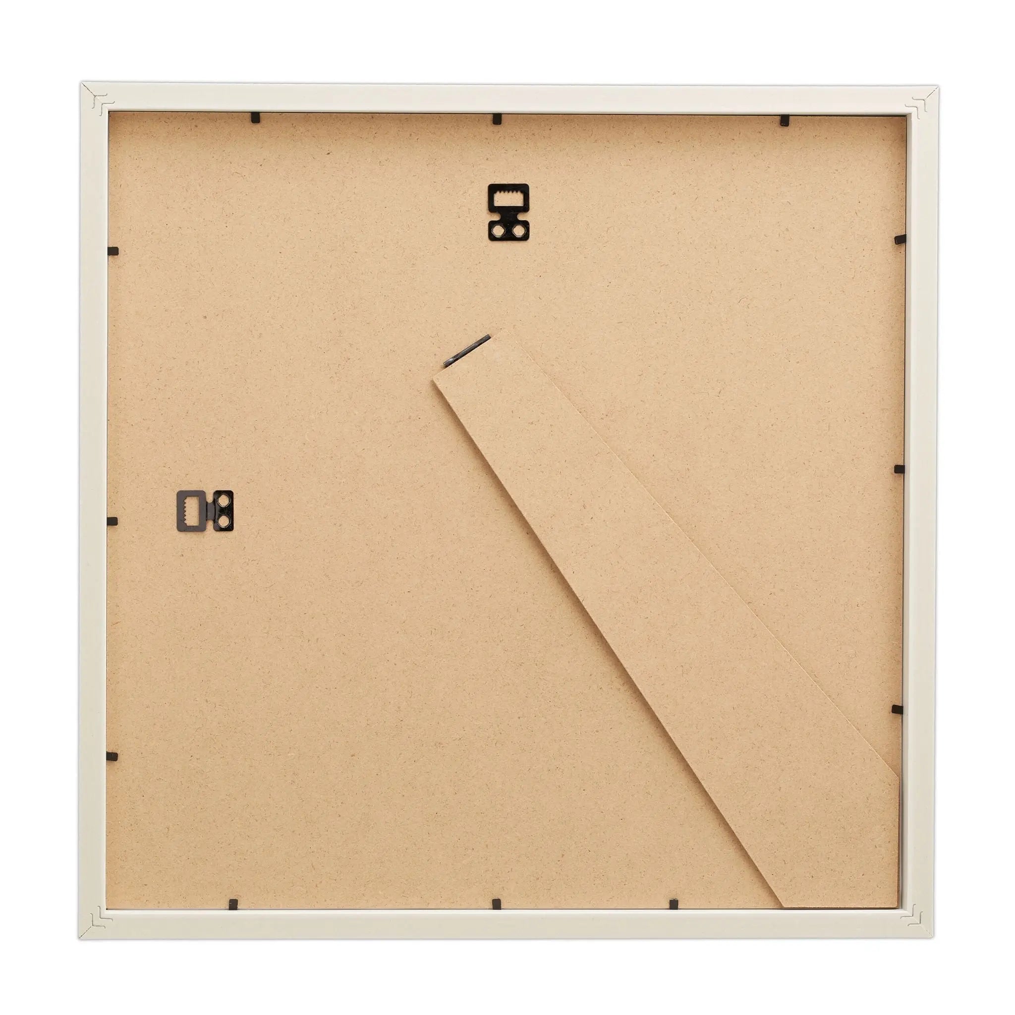 Bilderrahmen 38,5 x 38,5 cm 2er-Set Weiss von Relaxdays