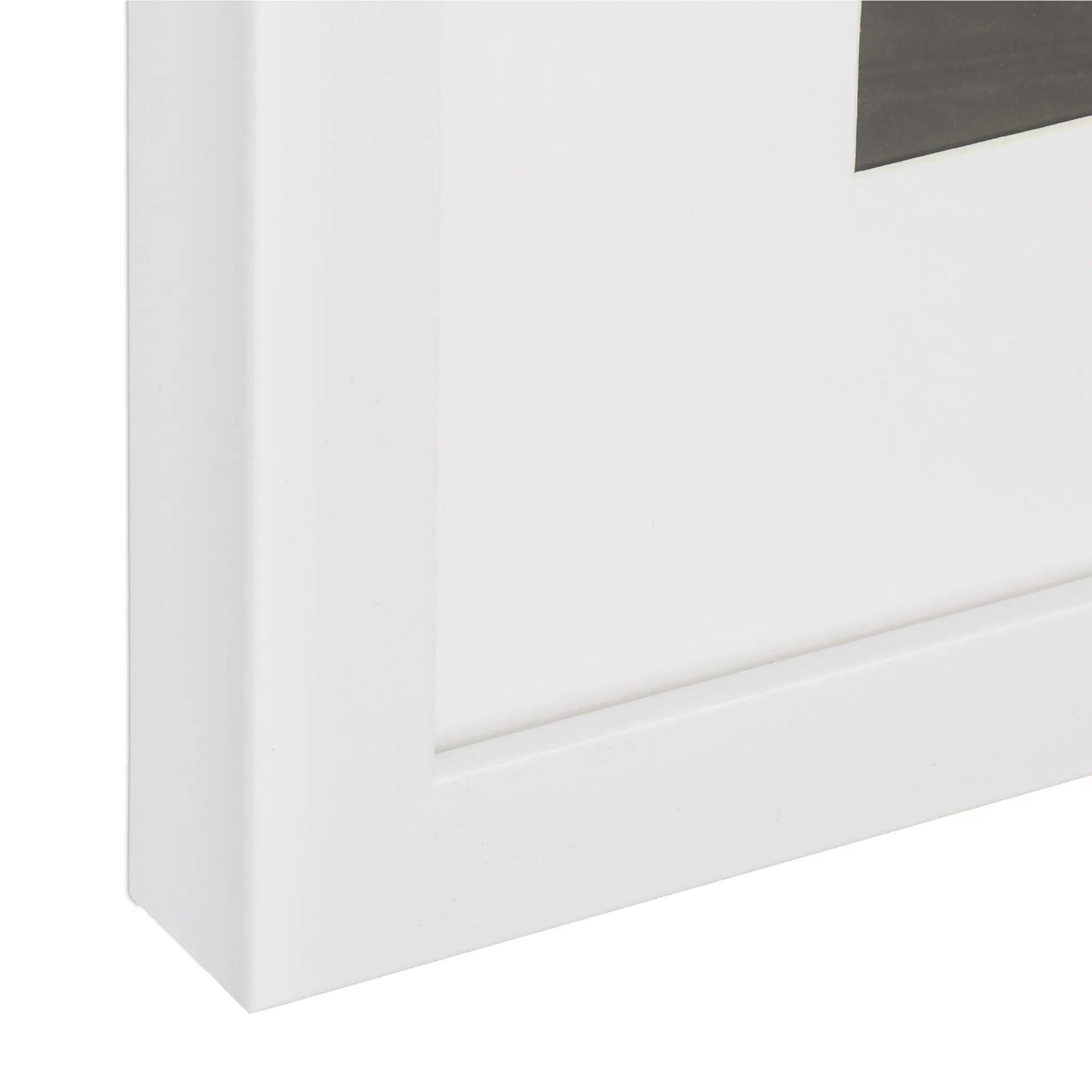 Bilderrahmen 38,5 x 38,5 cm 2er-Set Weiss von Relaxdays