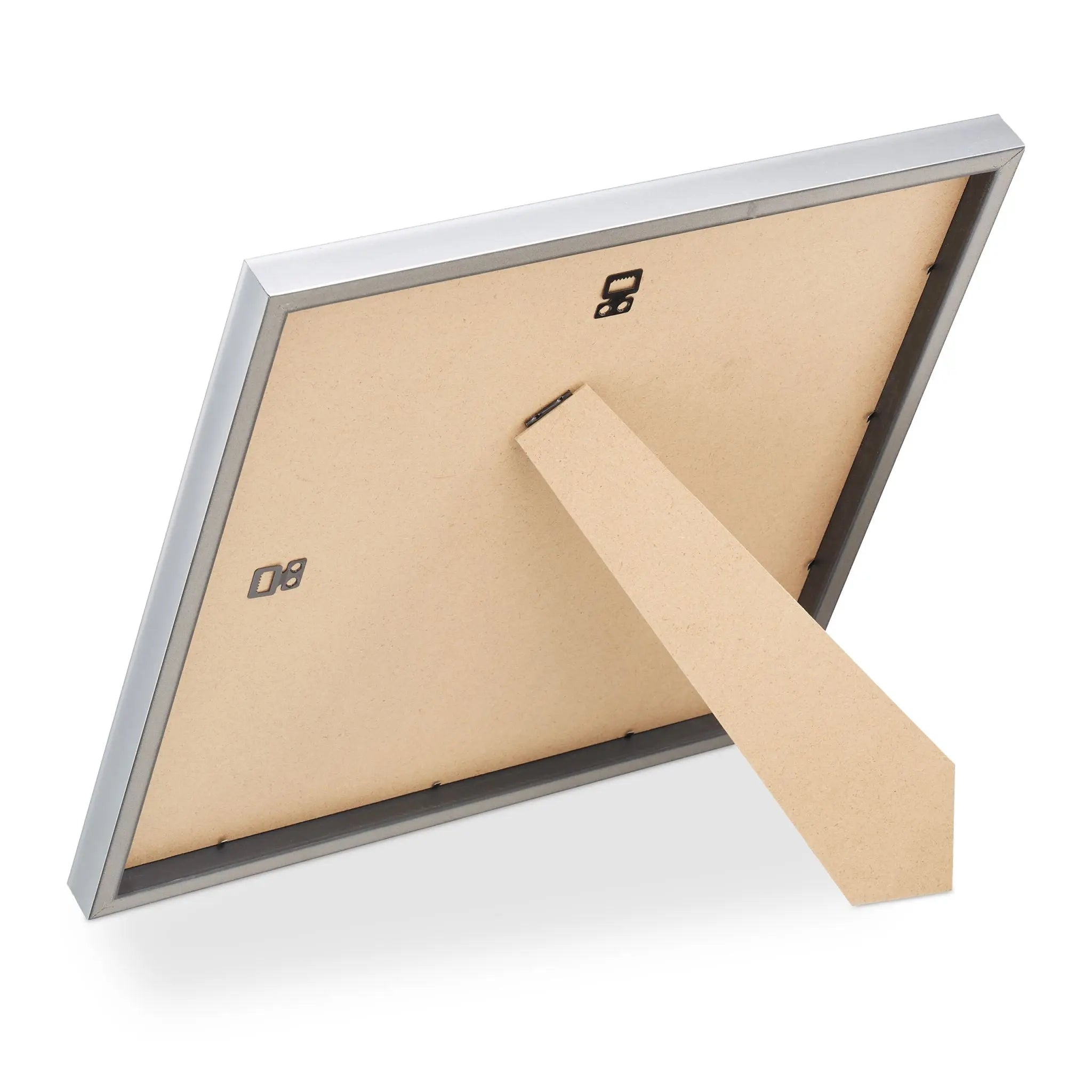 Bilderrahmen 38,5 x 38,5 cm 2er-Set Silber von Relaxdays