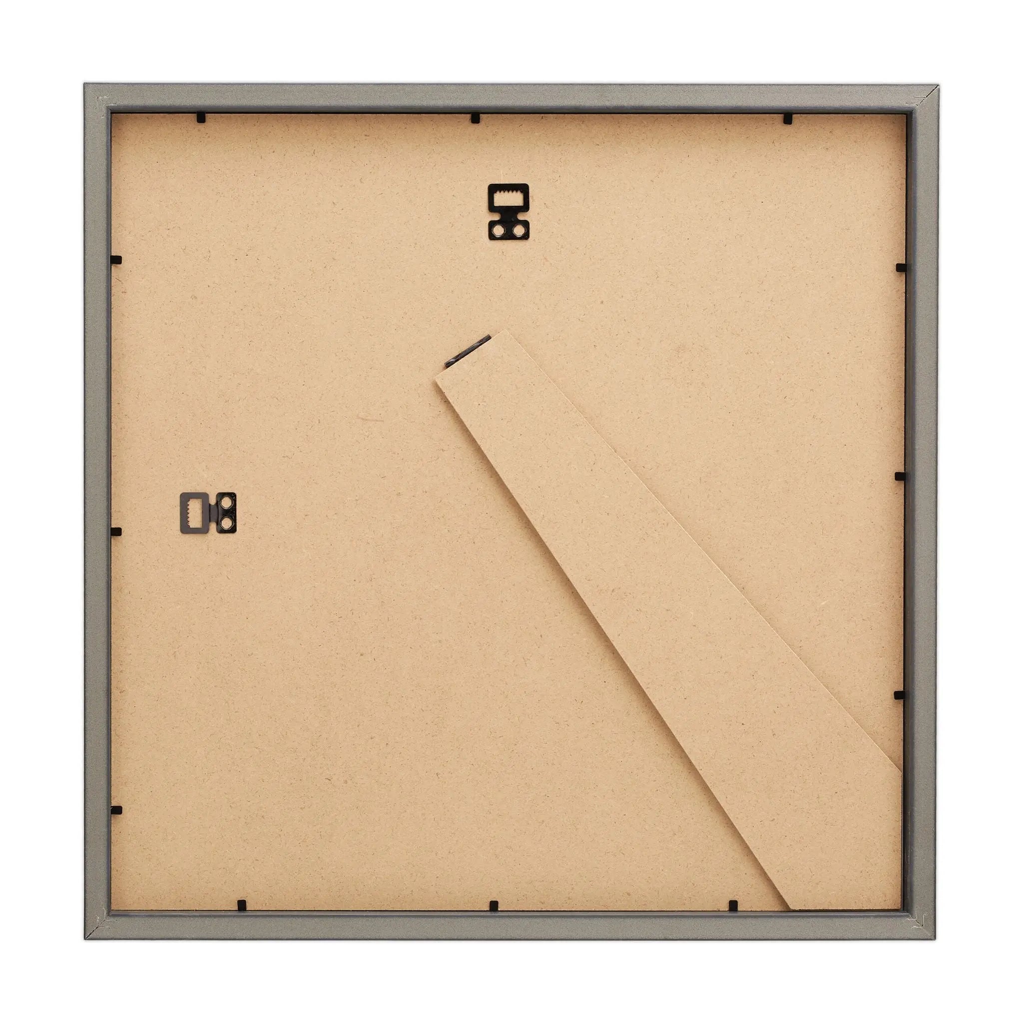 Bilderrahmen 38,5 x 38,5 cm 2er-Set Silber von Relaxdays