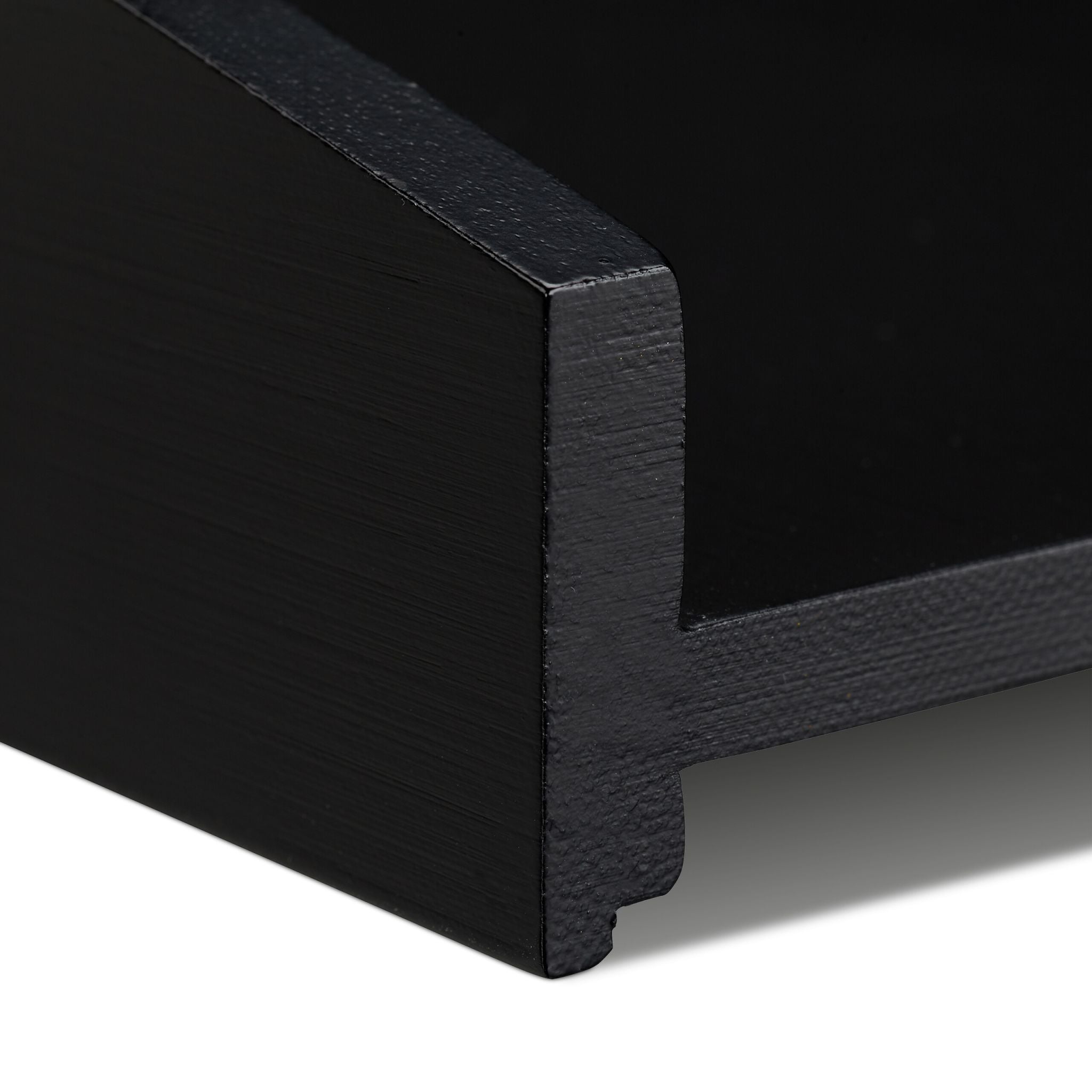 Briefablage stapelbar Schwarz von Relaxdays