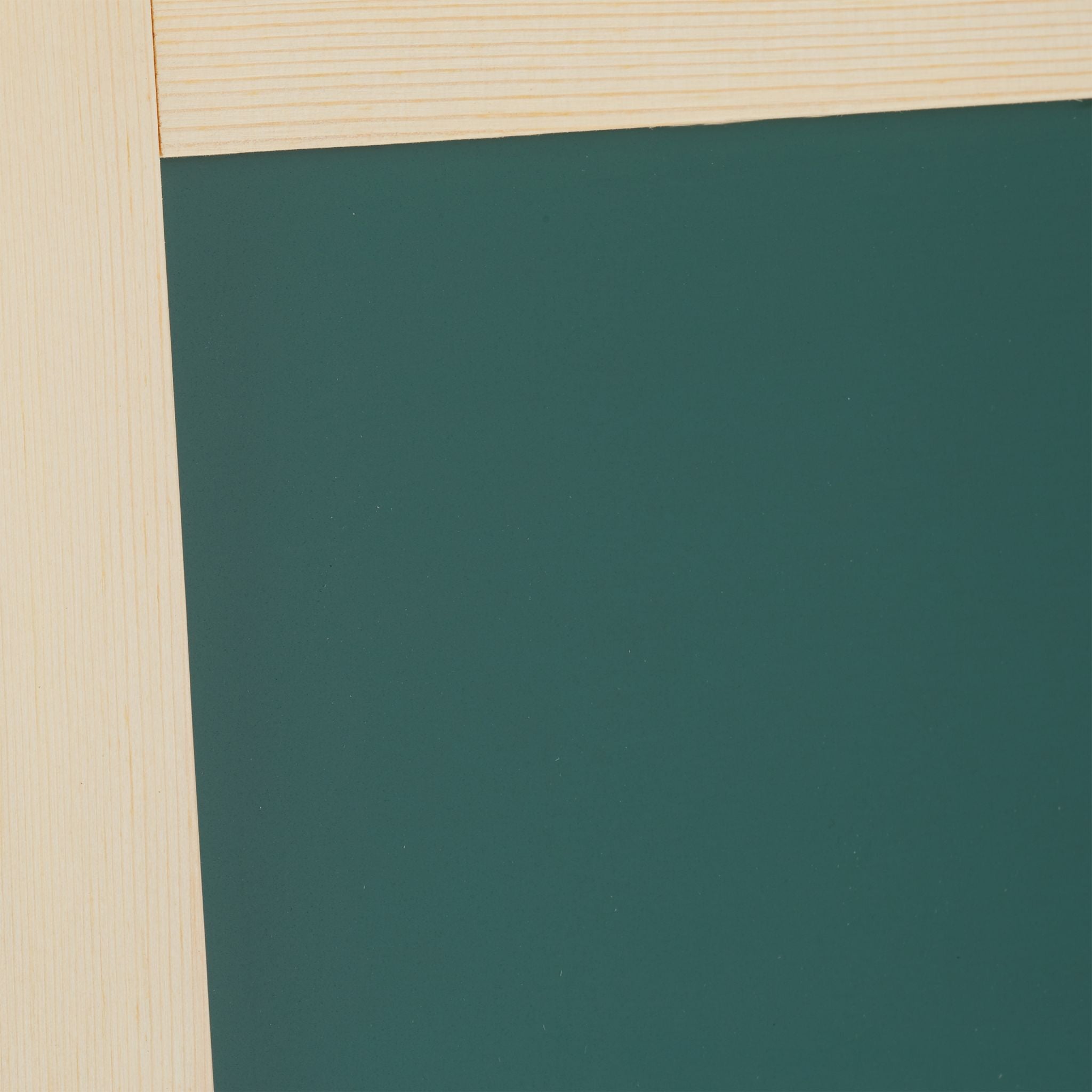 Standtafel Kinder mit Whiteboard Weiss-Dunkelgrün-Hellbraun von guteszeug.ch