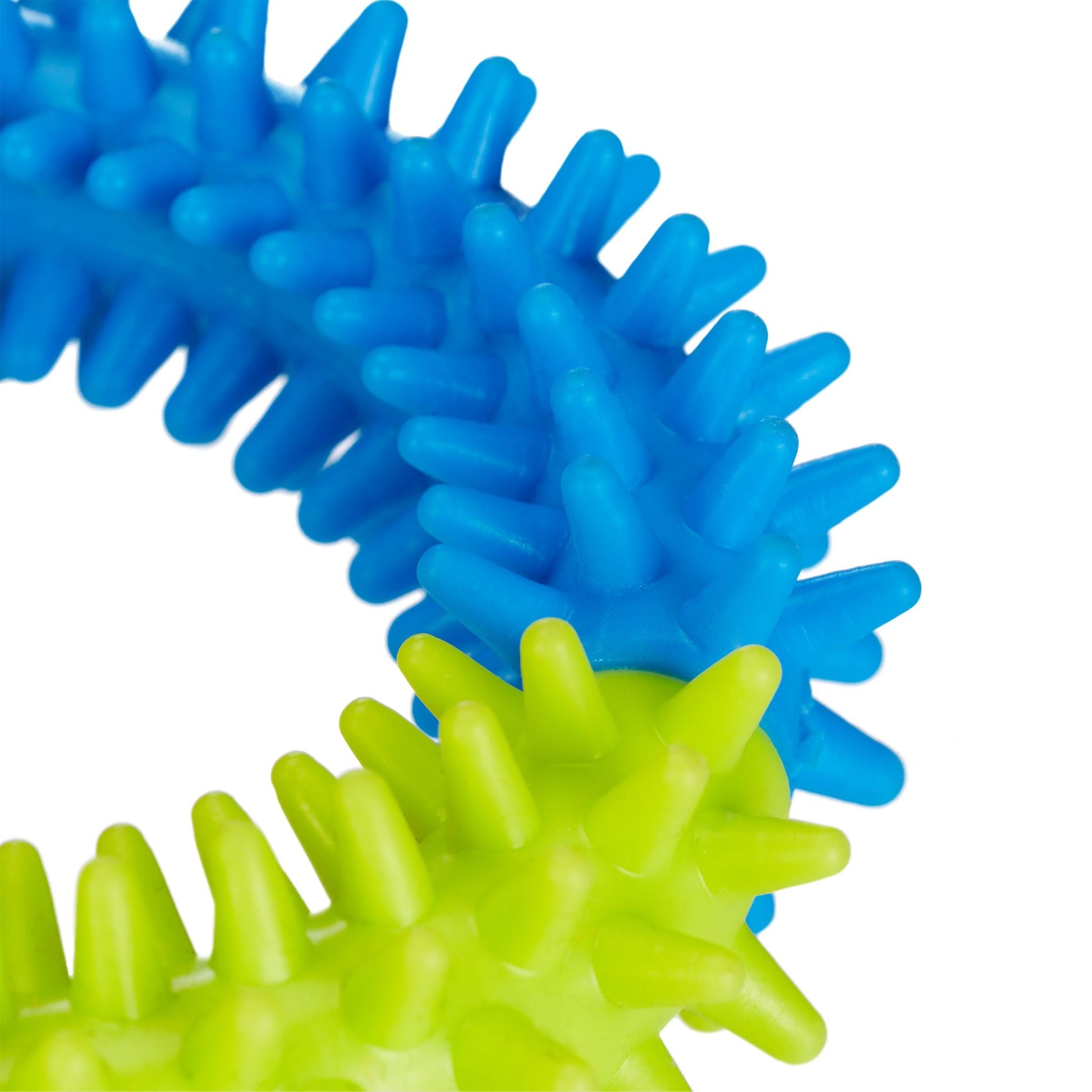 Hundespielzeug Set 10 teilig Blau-Grün-Orange von Relaxdays
