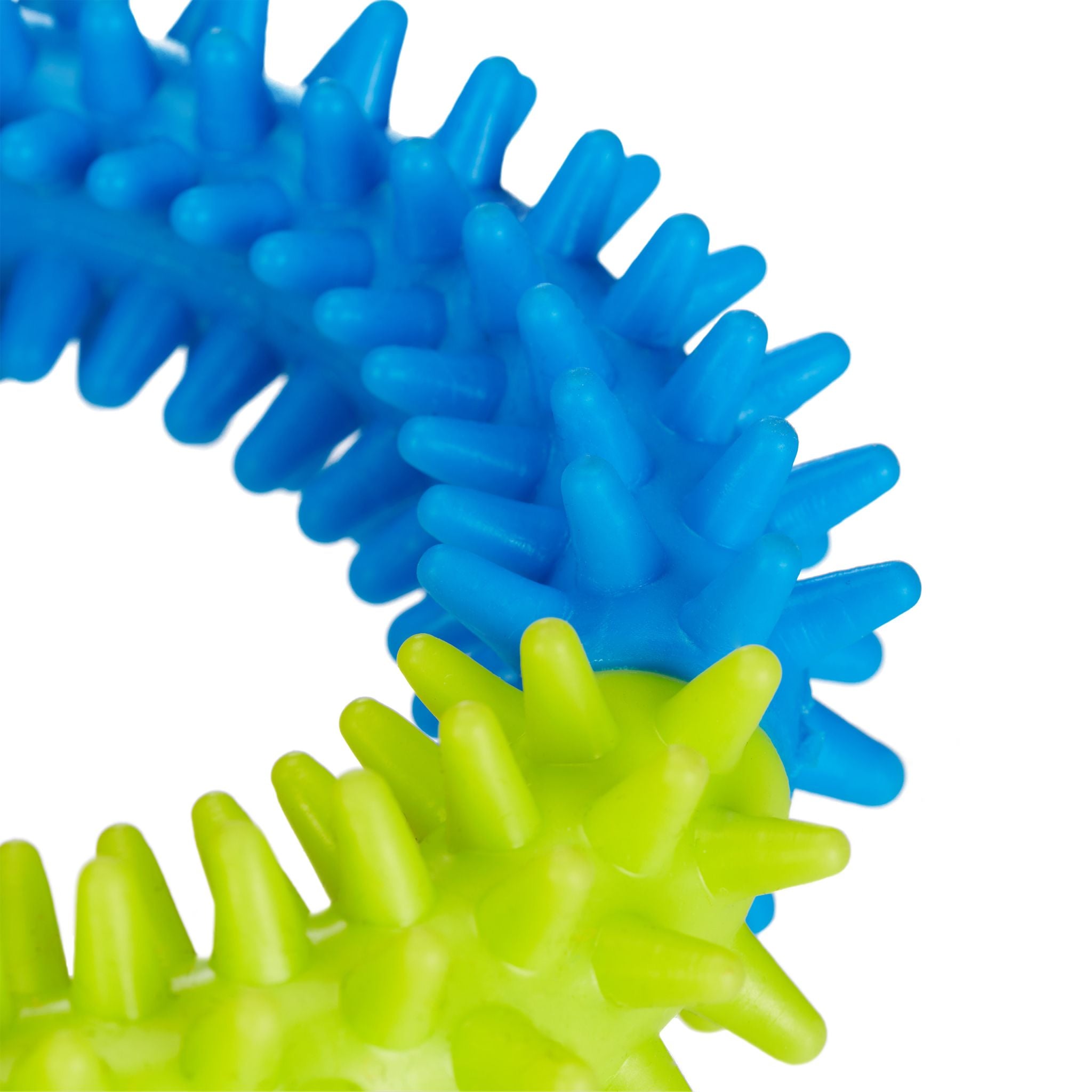Hundespielzeug Set 10 teilig Blau-Grün-Orange von Relaxdays