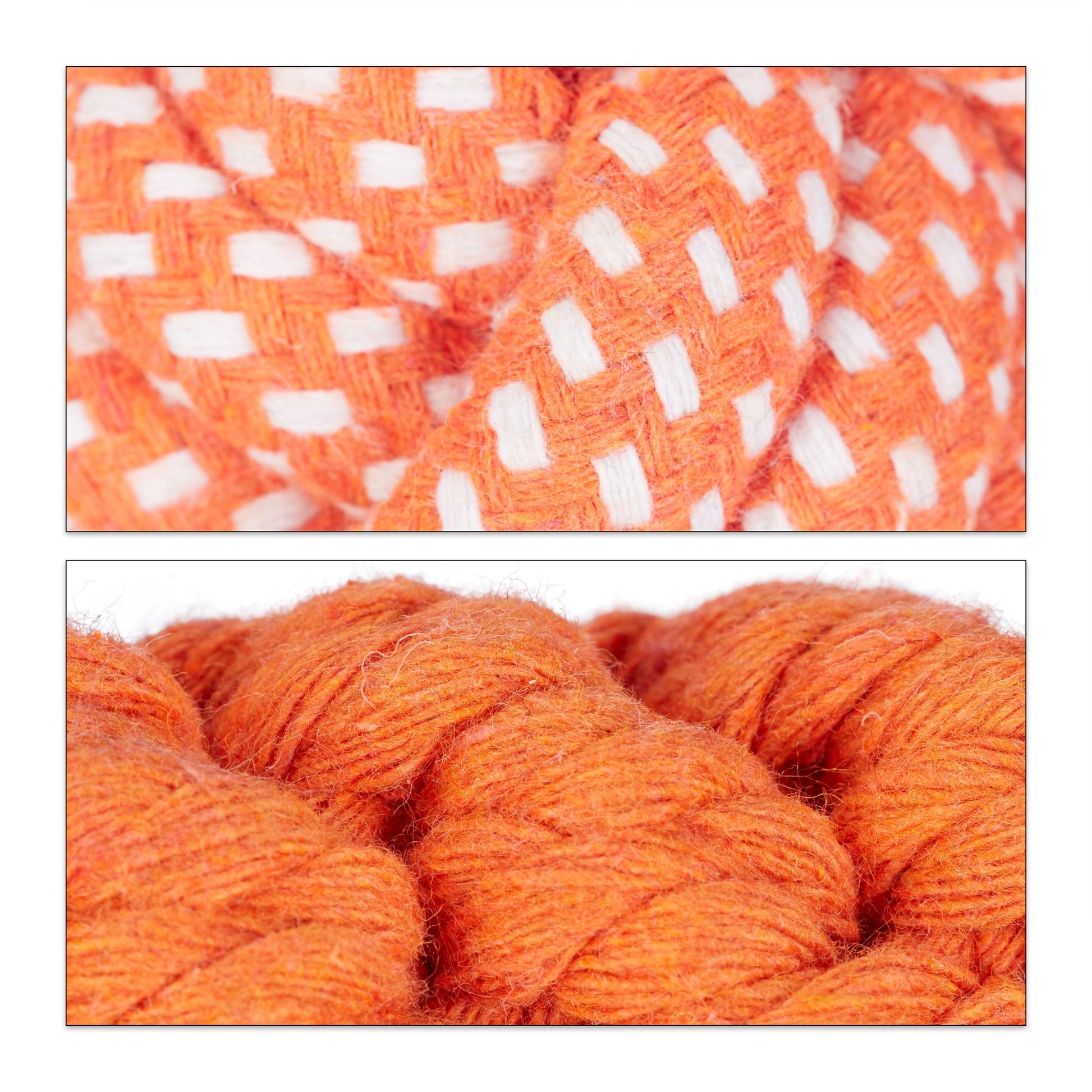 Hundespielzeug Set 10 teilig Blau-Grün-Orange von Relaxdays