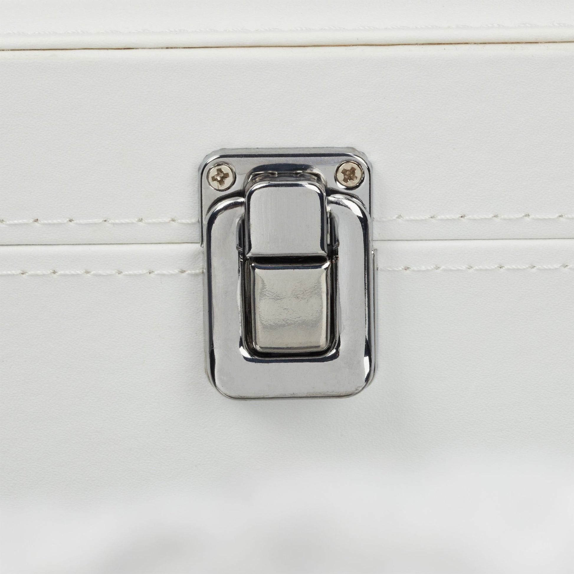 Brillenbox für 8 Brillen Weiss-Transparent-Grau von Relaxdays