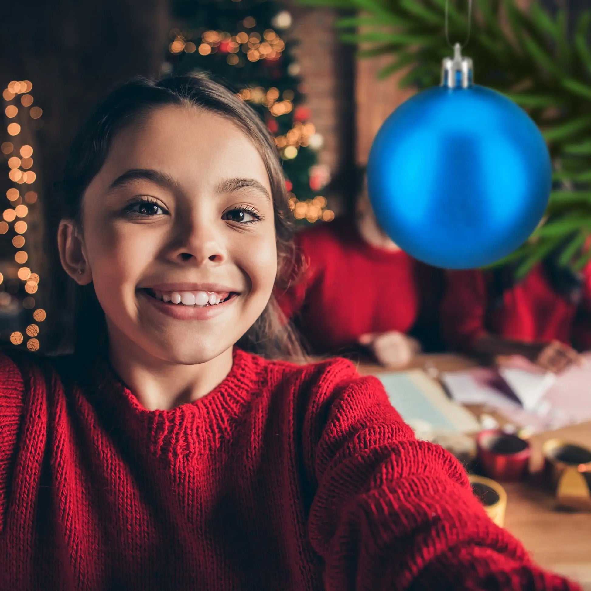 Weihnachtskugeln 100er-Set Hellblau-Silber von Relaxdays