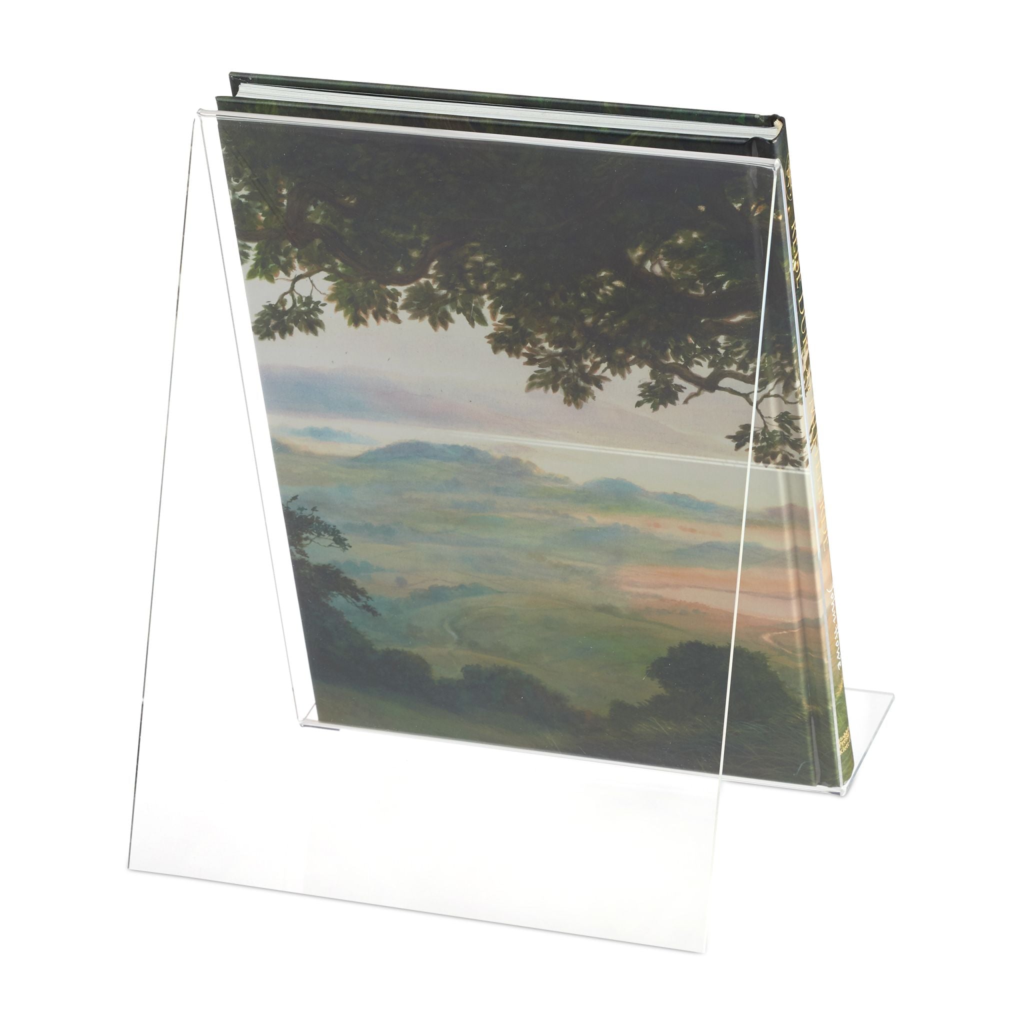 Buchaufsteller Acryl für DIN A4 Transparent