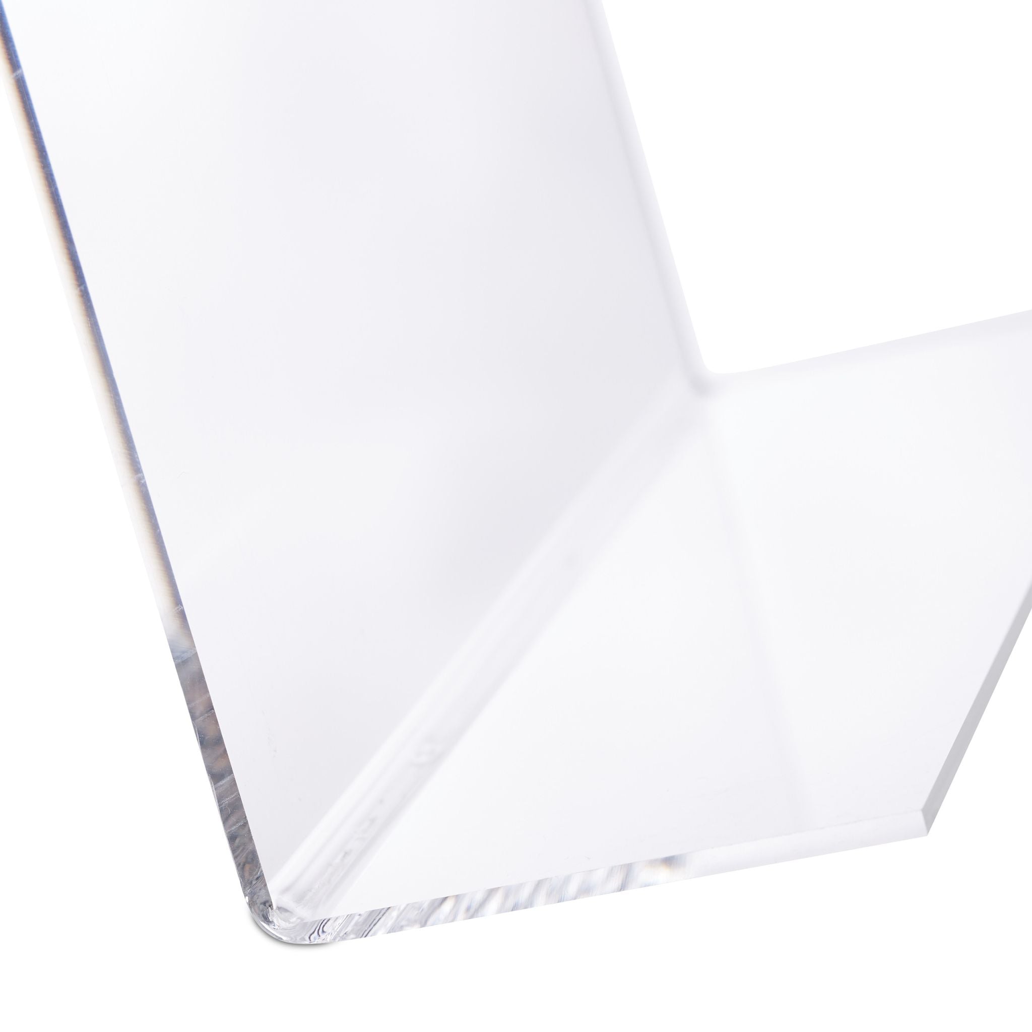 Buchaufsteller Acryl für DIN A4 Transparent
