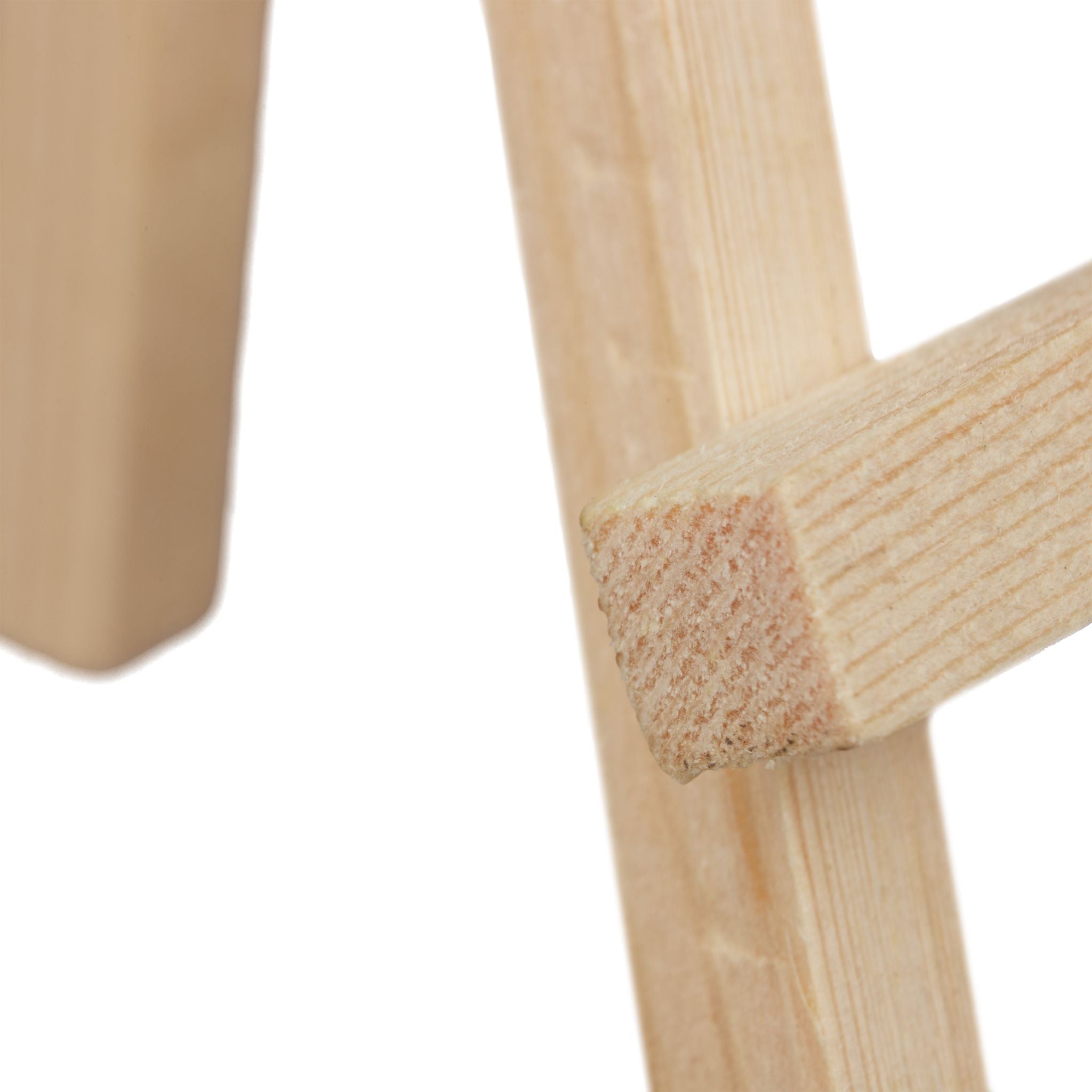 Staffelei klein Holz 10er-Set Hellbraun von Relaxdays