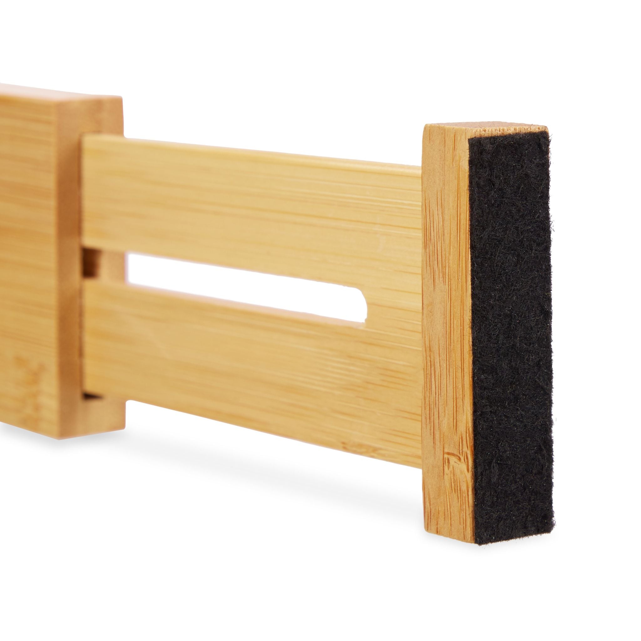 Schubladentrenner Bambus 4er-Set Hellbraun von Relaxdays