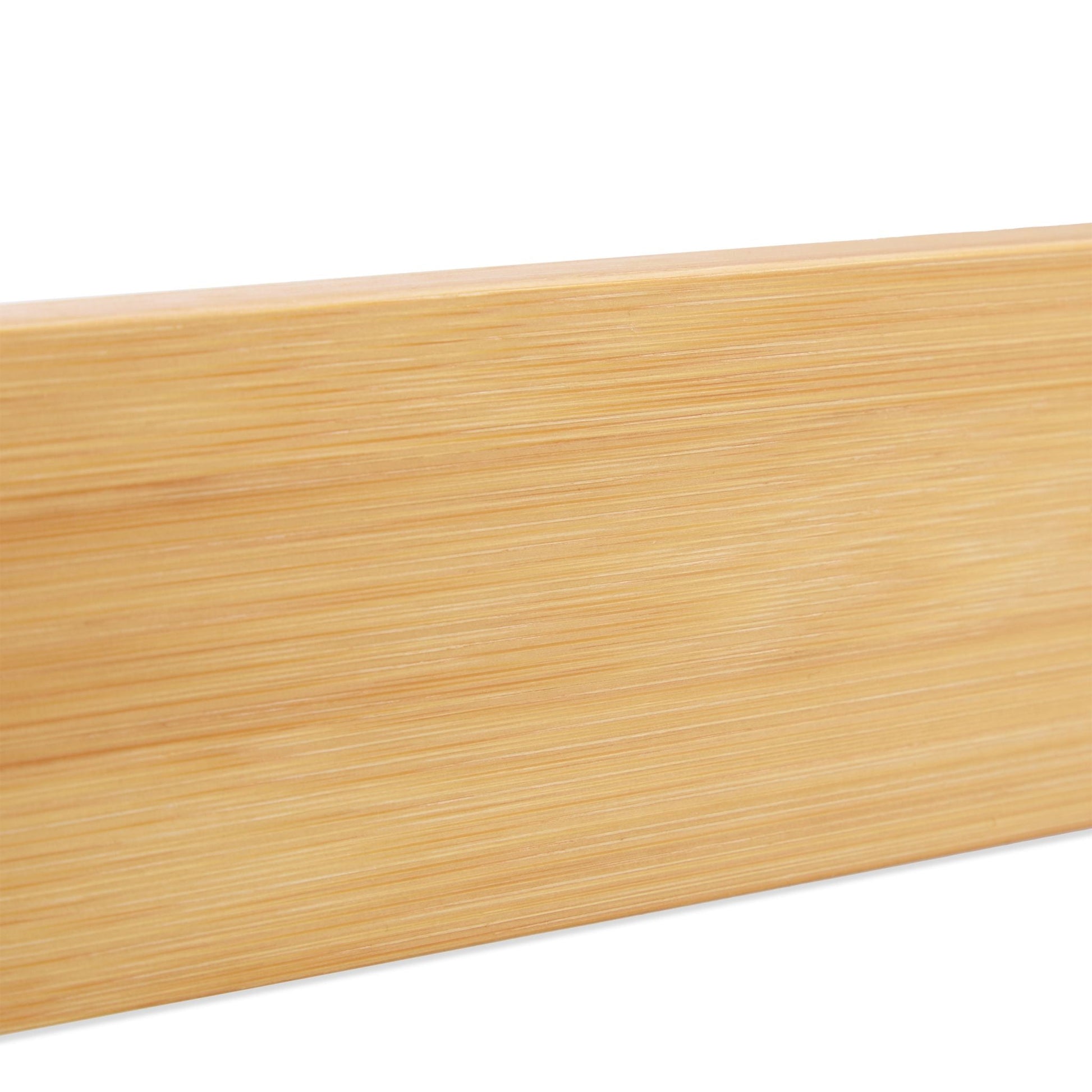 Schubladentrenner Bambus 4er-Set Hellbraun von Relaxdays