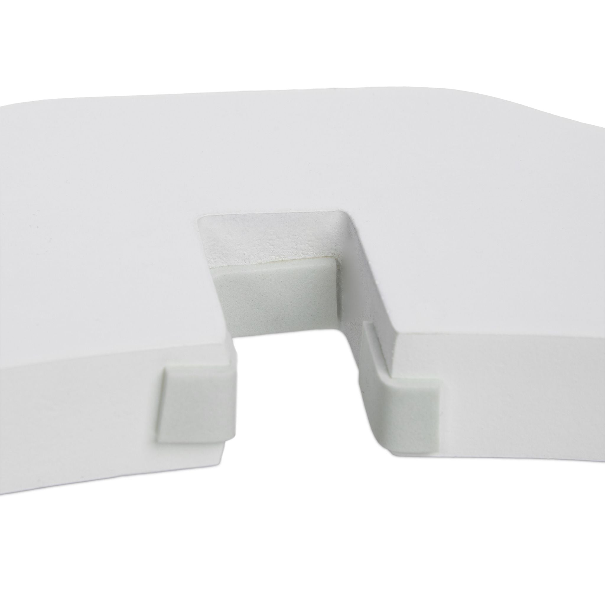 Absperrgitter 70cm Weiss von Relaxdays