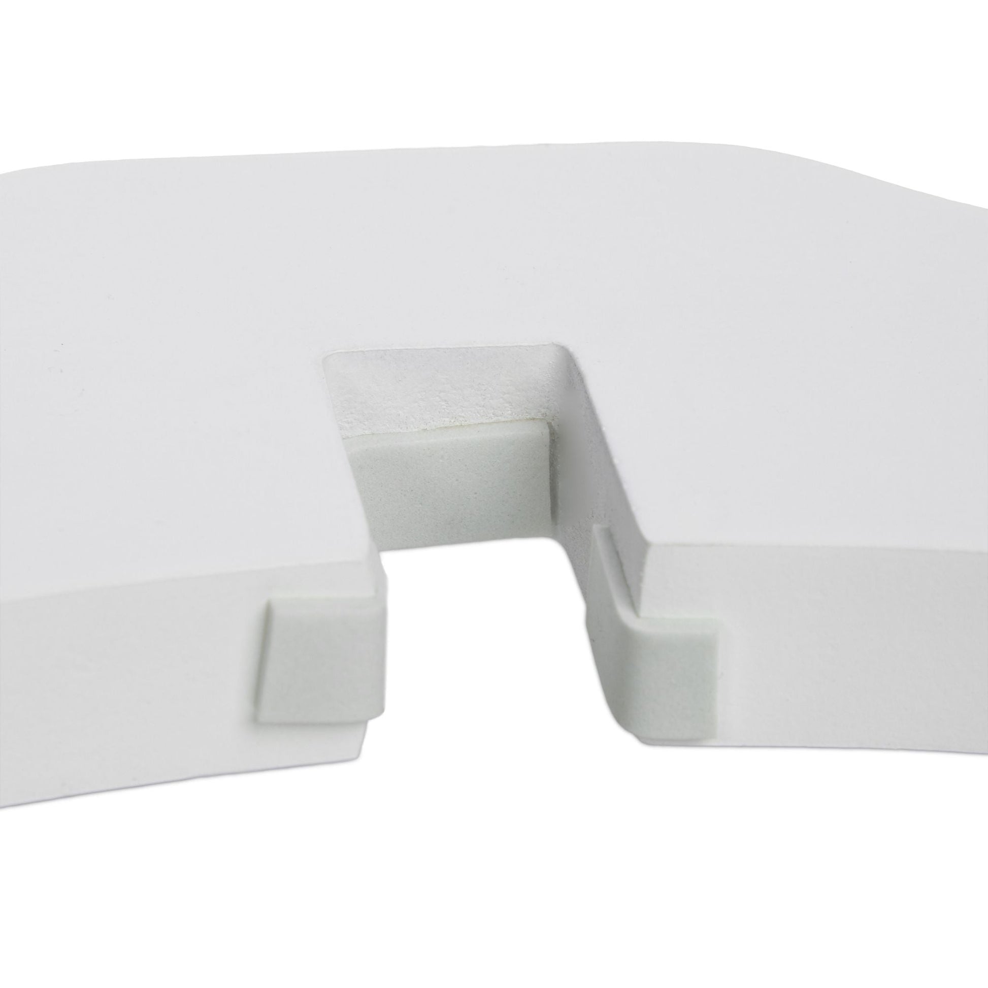 Absperrgitter 70cm Weiss von Relaxdays