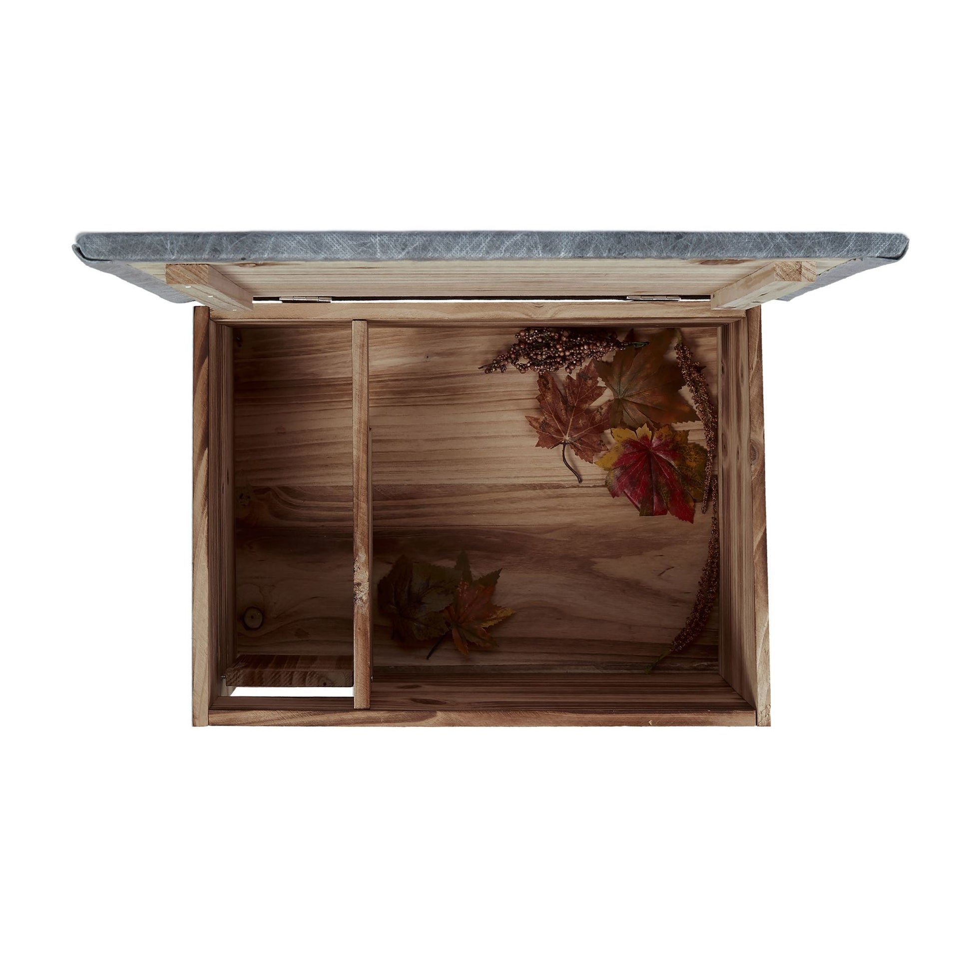 Igelhaus Bausatz Braun-Grau von Relaxdays