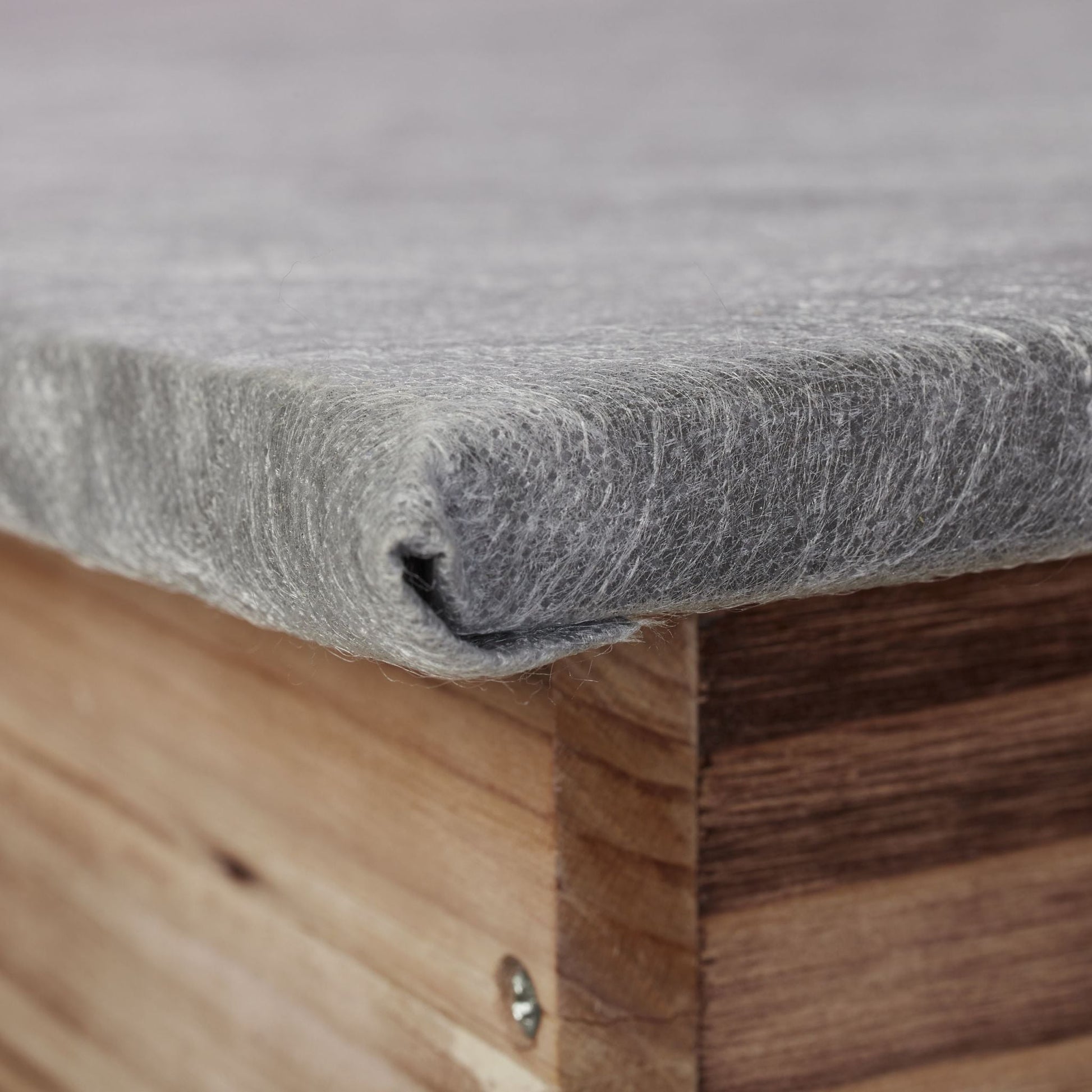 Igelhaus Bausatz Braun-Grau von Relaxdays