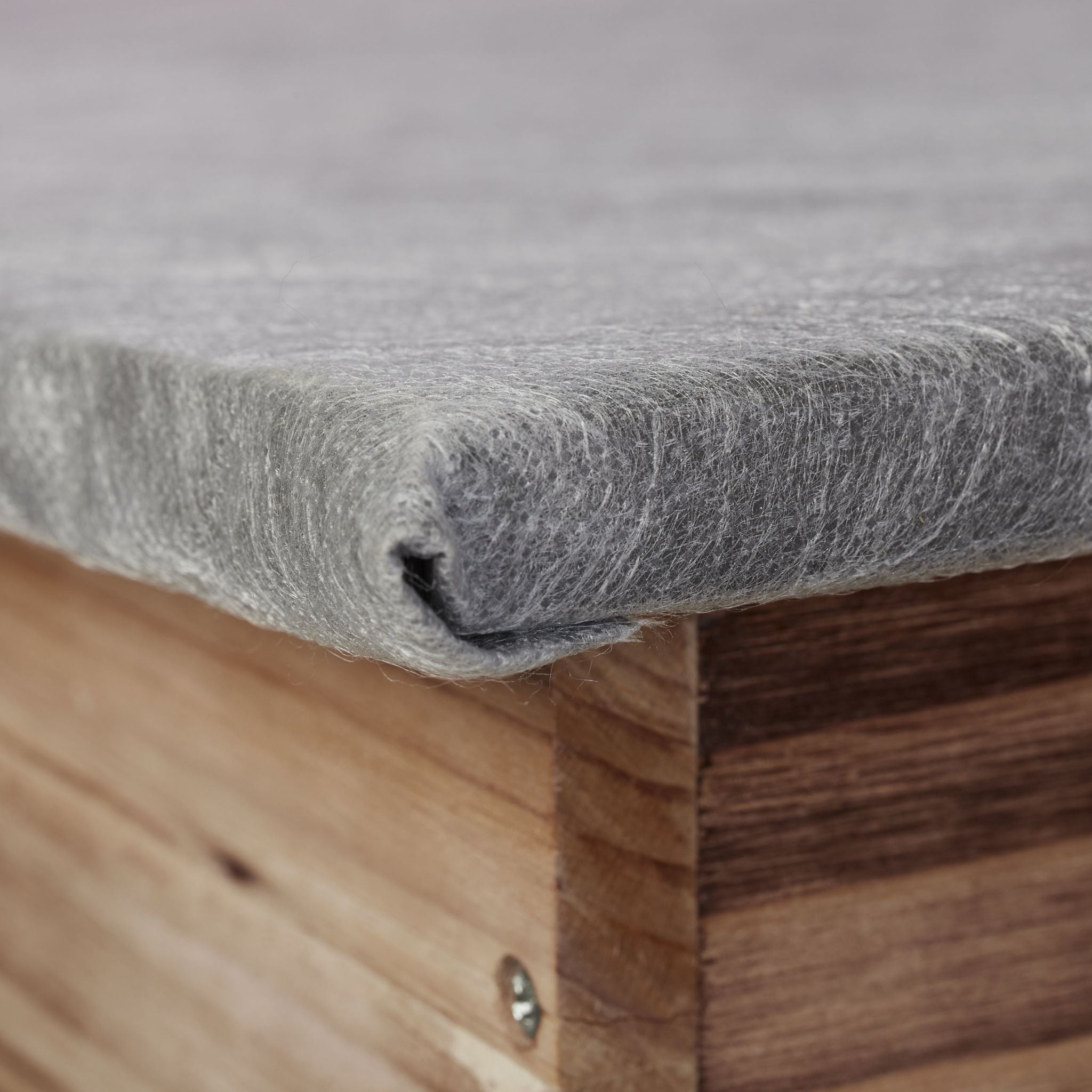 Igelhaus Bausatz Braun-Grau von Relaxdays