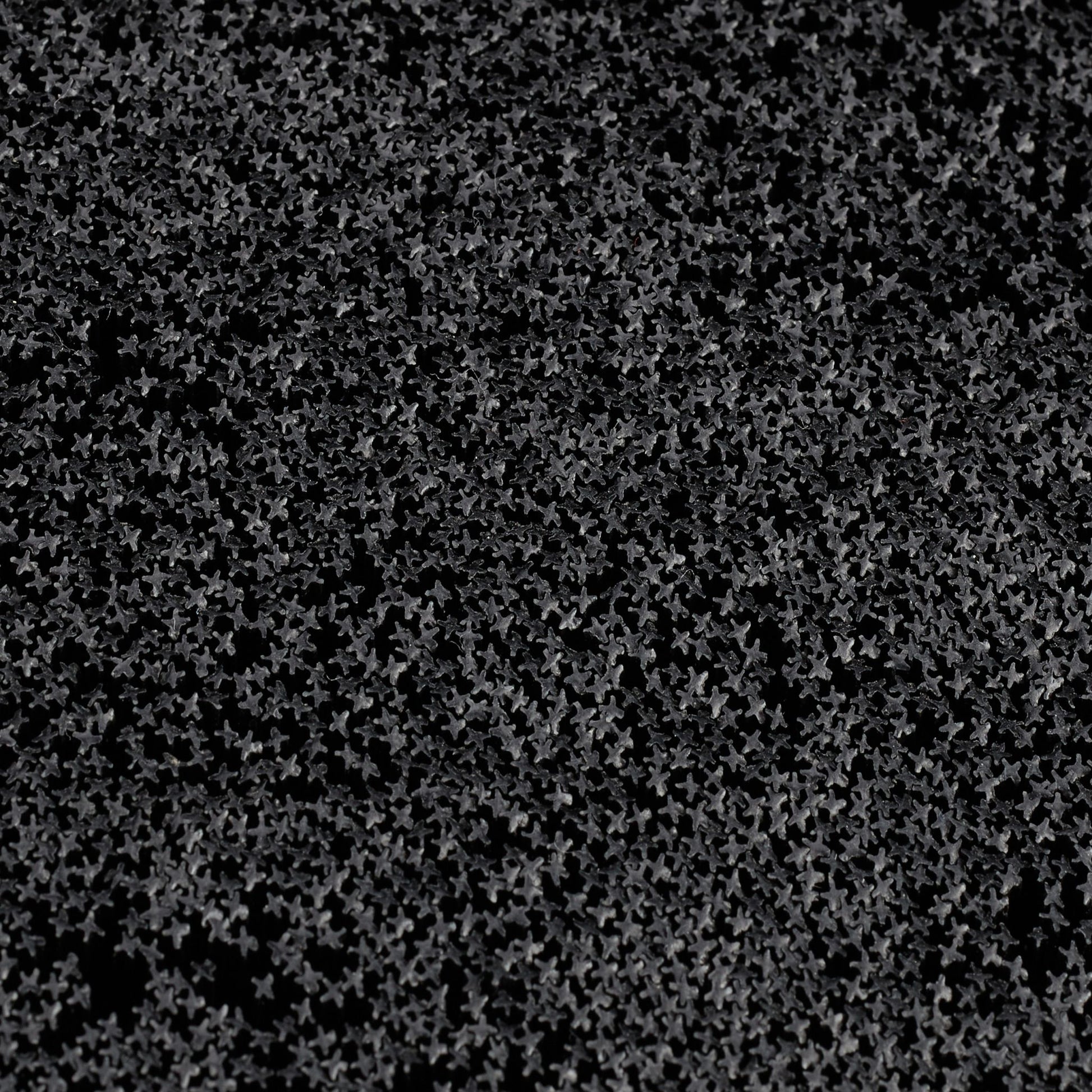Messerblock oval Schwarz-Silber von Relaxdays