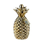 Spardose Ananas gold Gold von Relaxdays