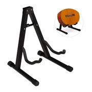 Faltbarer Gitarrenständer Schwarz von Relaxdays