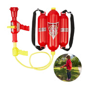 Feuerwehr Wasserspritze Kinder Gelb-Rot-Schwarz von Relaxdays