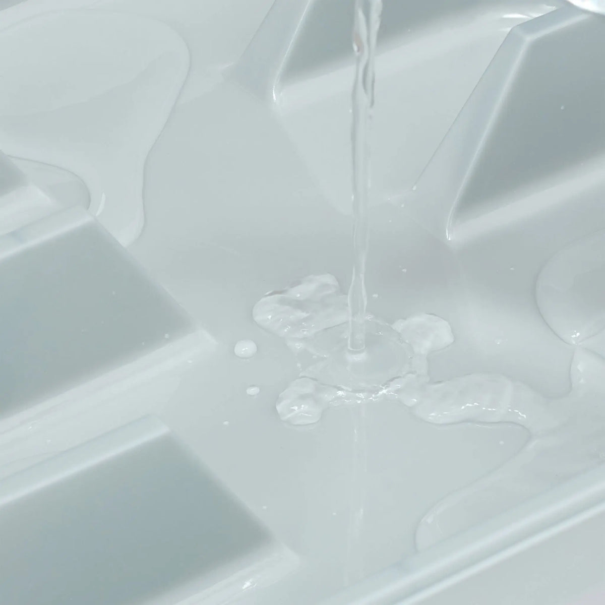 Besteckkasten 2er-Set Grau von Relaxdays