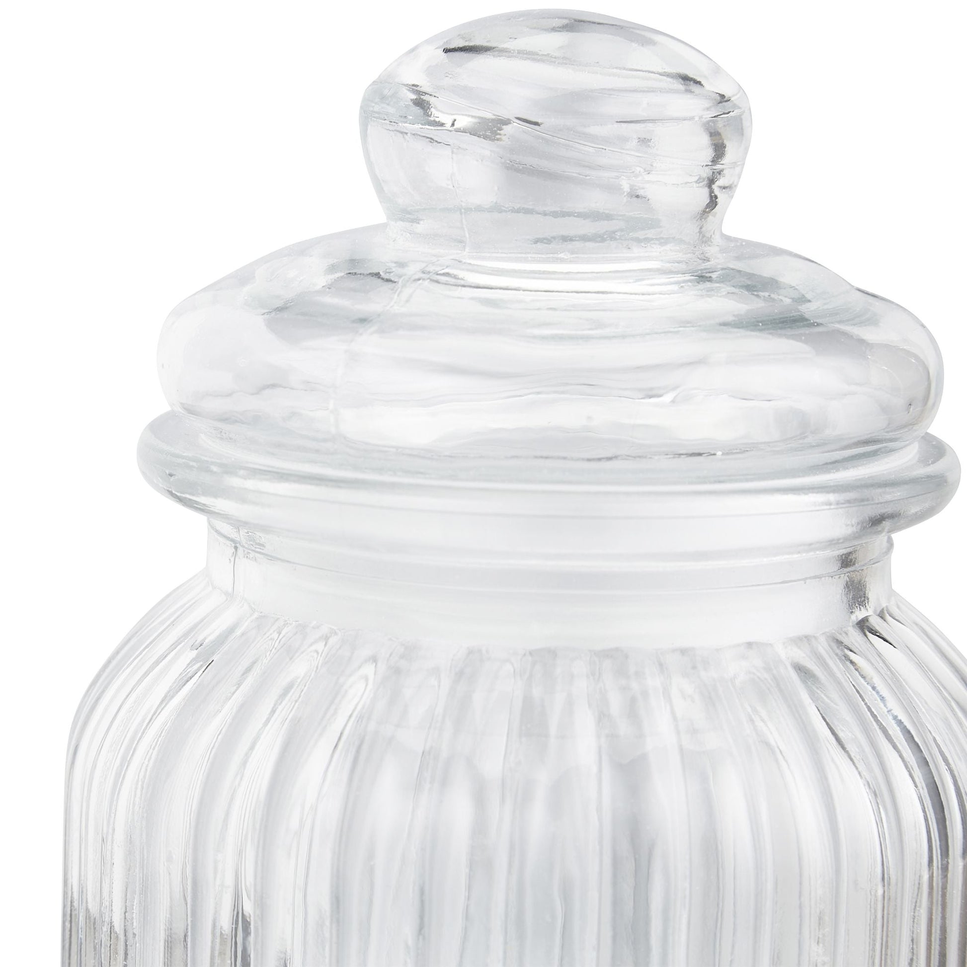 Vorratsgläser 6er-Set 1000ml Transparent von Relaxdays