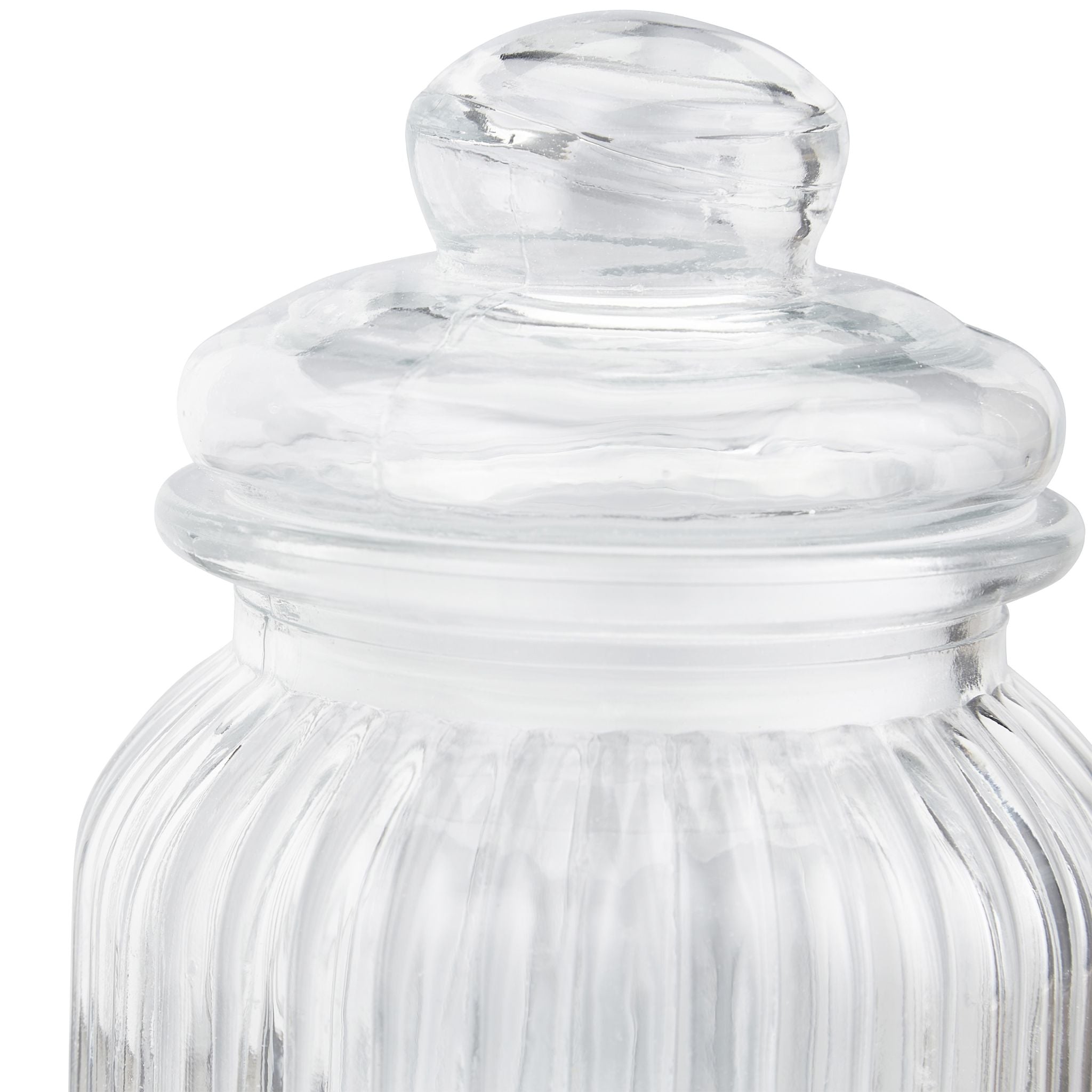 Vorratsgläser 6er-Set 1000ml Transparent von Relaxdays