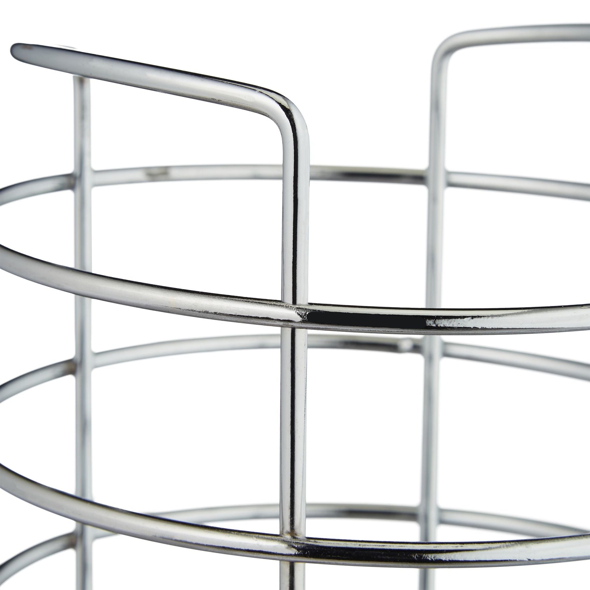 Küchenutensilienhalter XL Metall Silber von Relaxdays