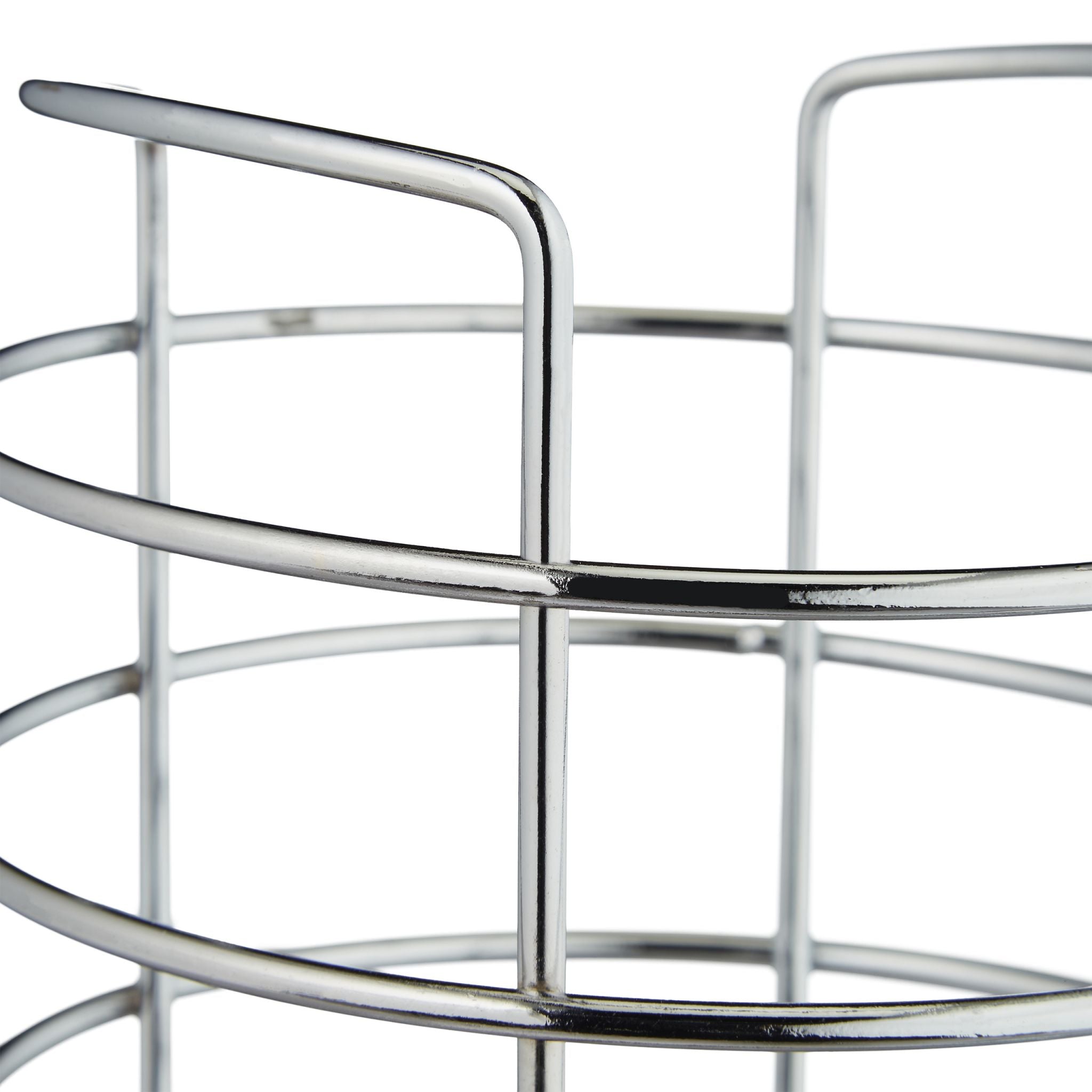 Küchenutensilienhalter XL Metall Silber von Relaxdays